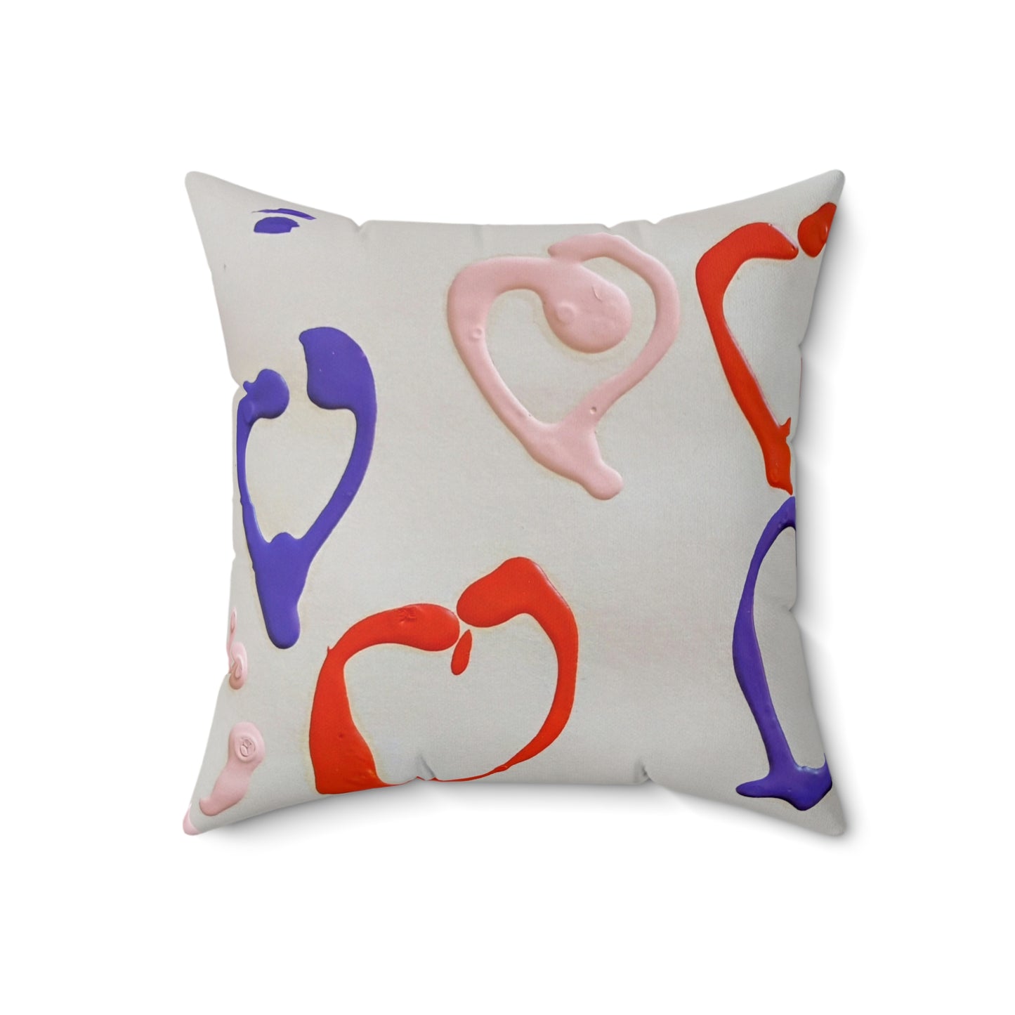 Artistic Abstractions: Abstract Acrylic Art Pillows Collection