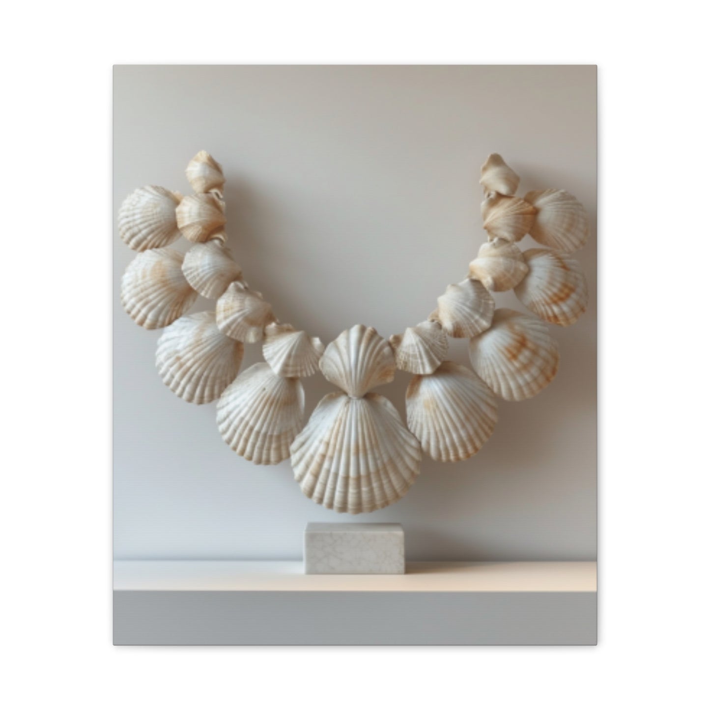 Seashell Serenity Canvas Print