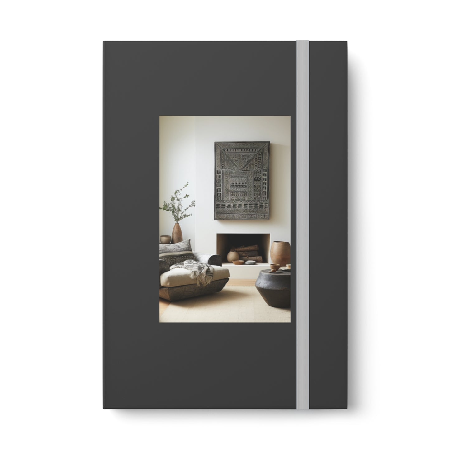 Living Space Design Cover Color Contrast Hardback Journal