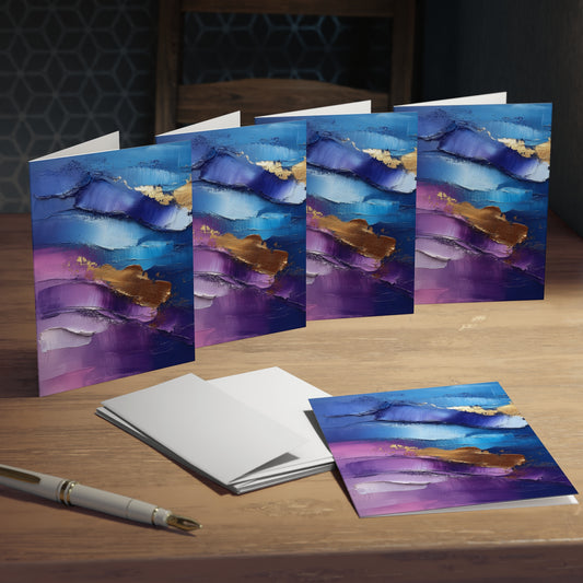 Elegance in Ink:  Abstract Art Note Card Set(5-Pack)