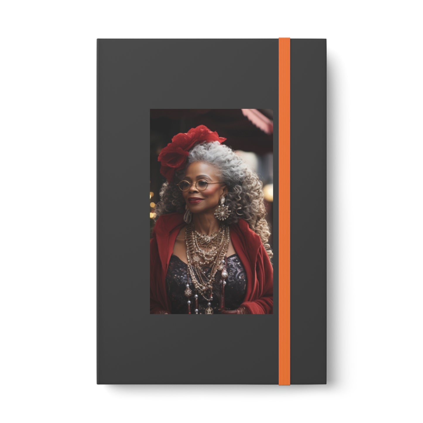 Queen Claus Cover Color Contrast Hardback Journal