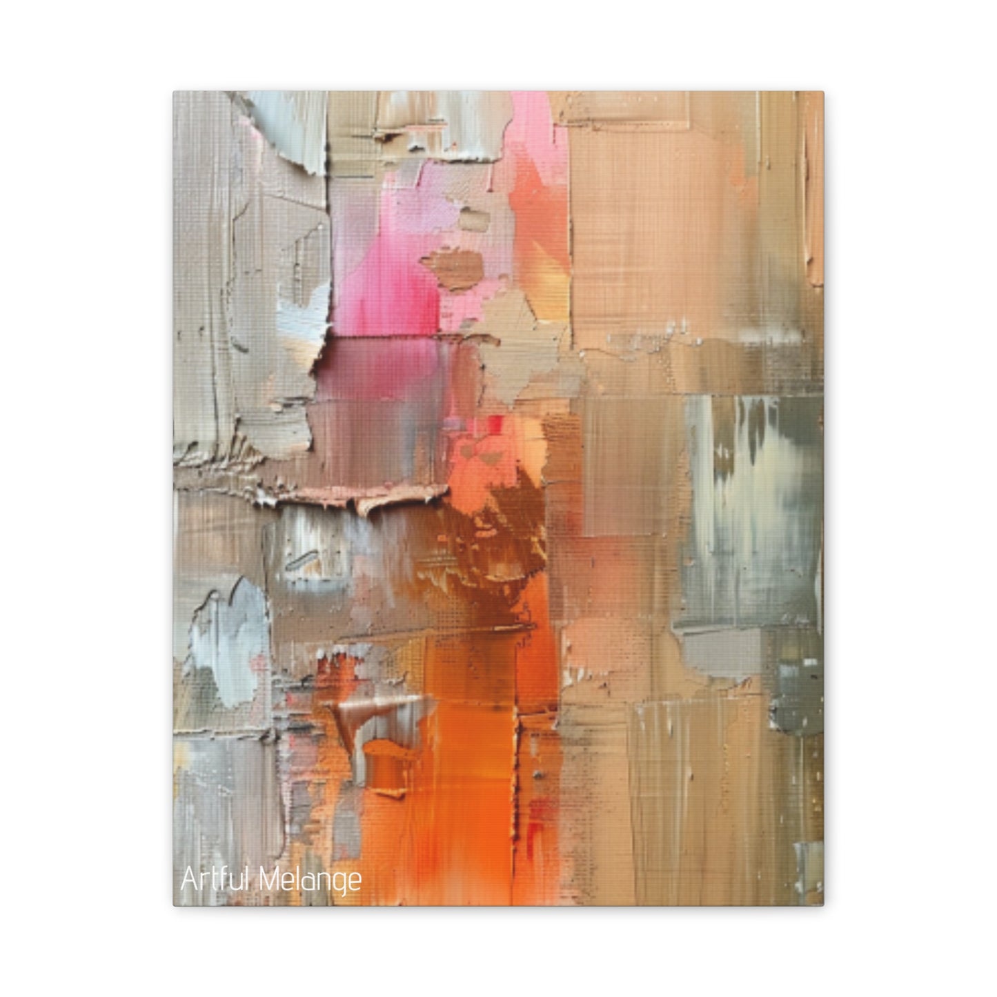 Primary Elegance: A Symphony of Sophistication Canvas Print