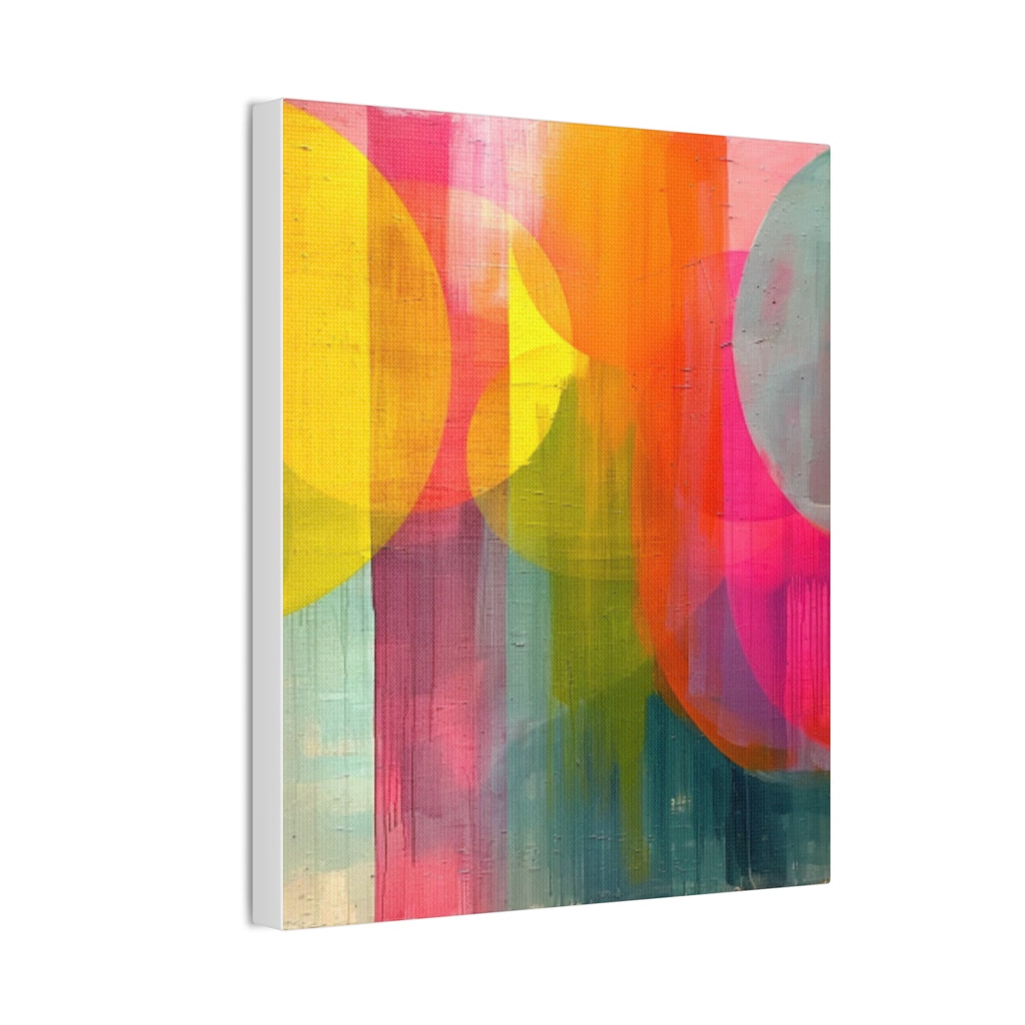 Primary Elegance: A Symphony of Sophistication Canvas Print