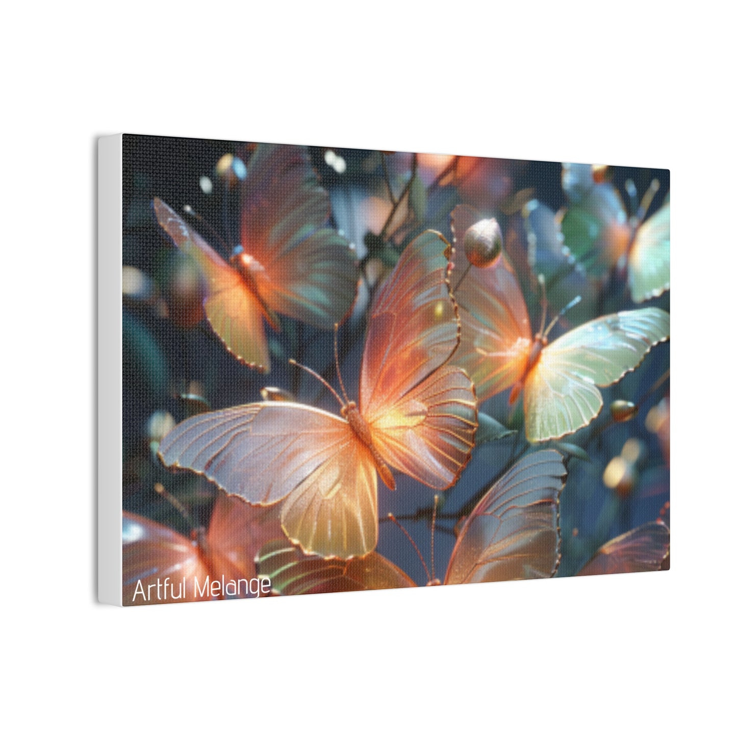 Fluttering Dreams: Butterfly Canvas Print Collection