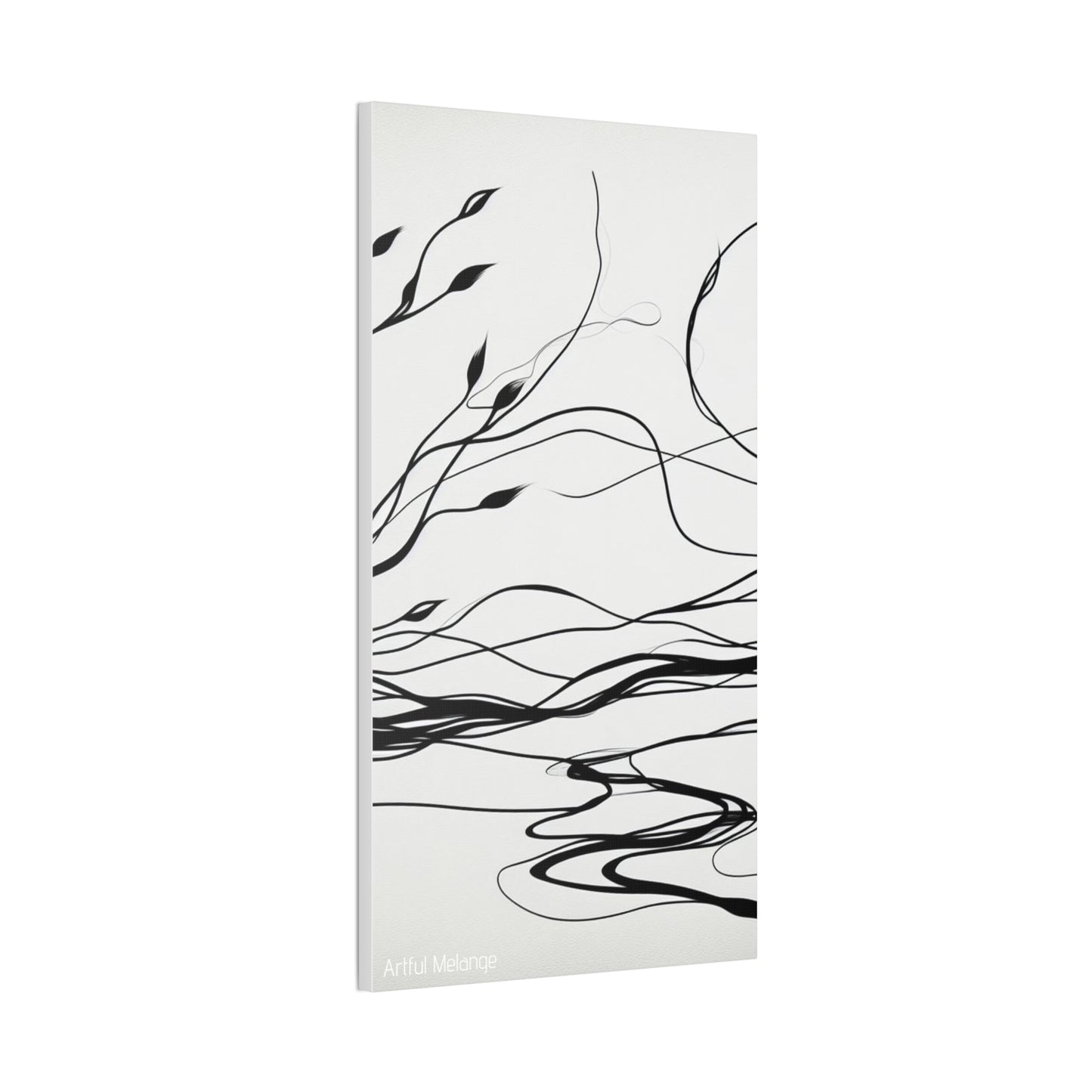 Primary Elegance: A Symphony of Sophistication Canvas Print