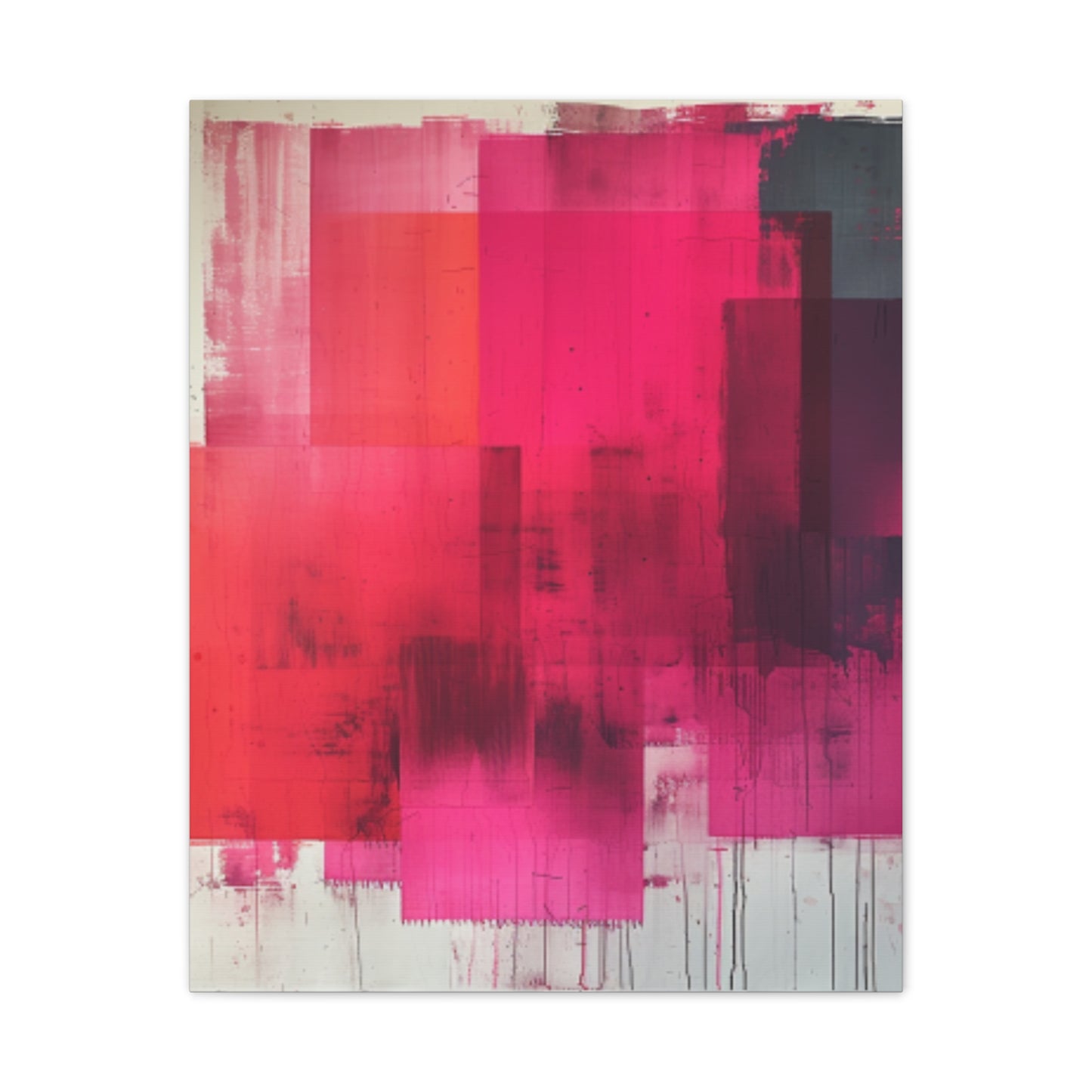 In The Pink: A Symphony of Sophistication Canvas Print