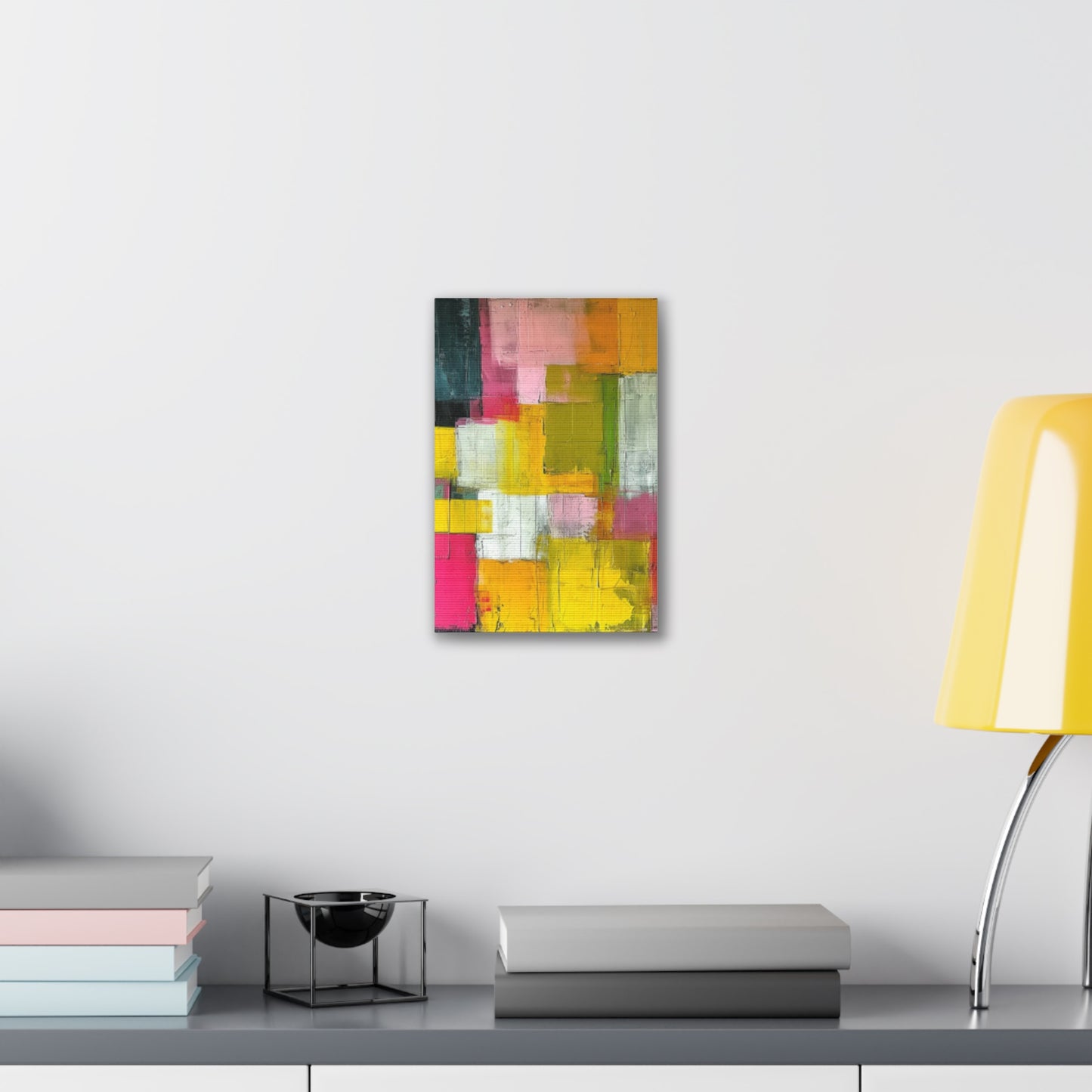 Primary Elegance: A Symphony of Sophistication Canvas Print