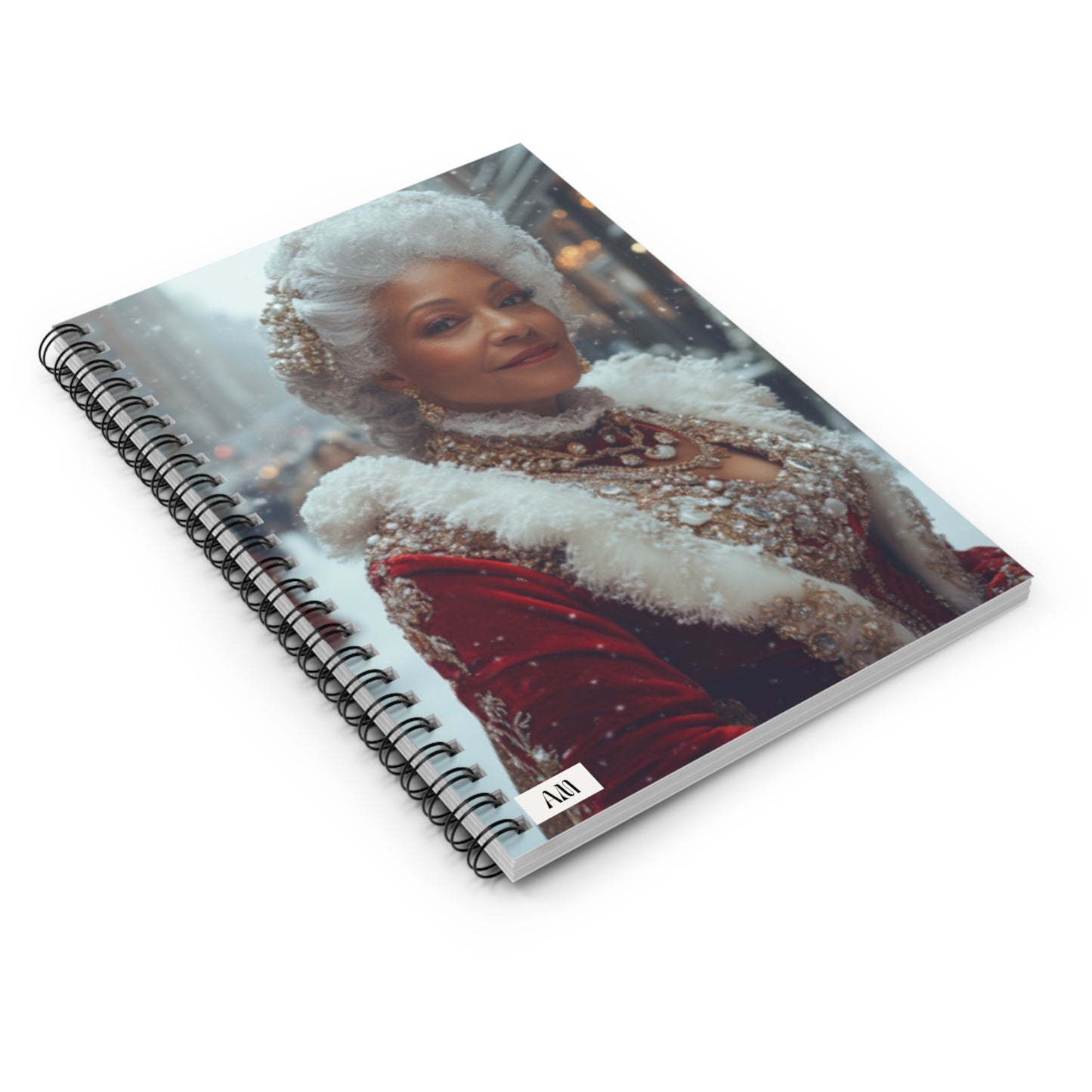 Majestic African American Claus Spiral Journal Collection ( Queen Claus 1)