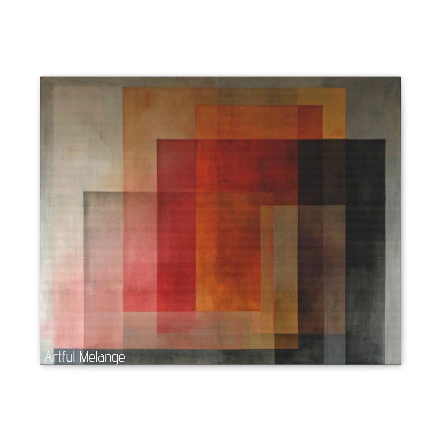 Primary Elegance: A Symphony of Sophistication Canvas Print