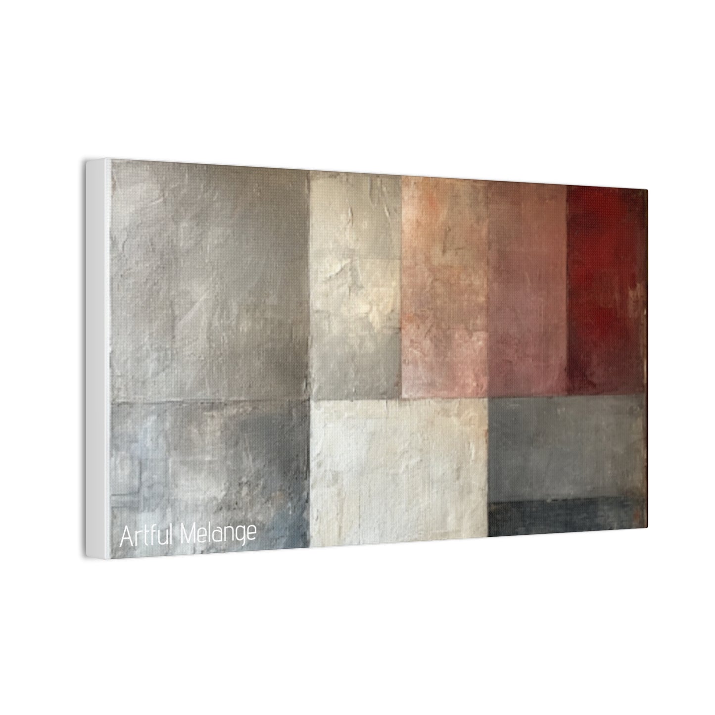 Primary Elegance: A Symphony of Sophistication Canvas Print