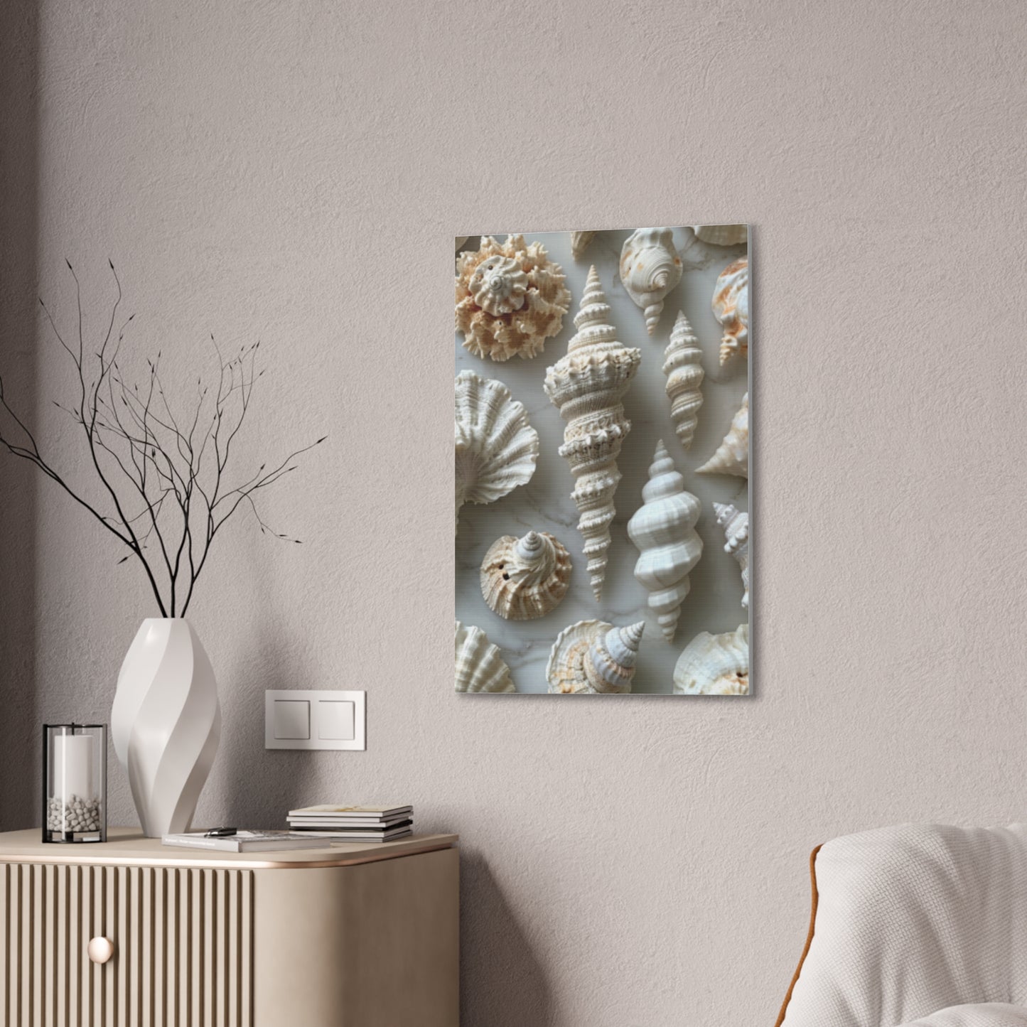 Seashell Serenity Canvas Print