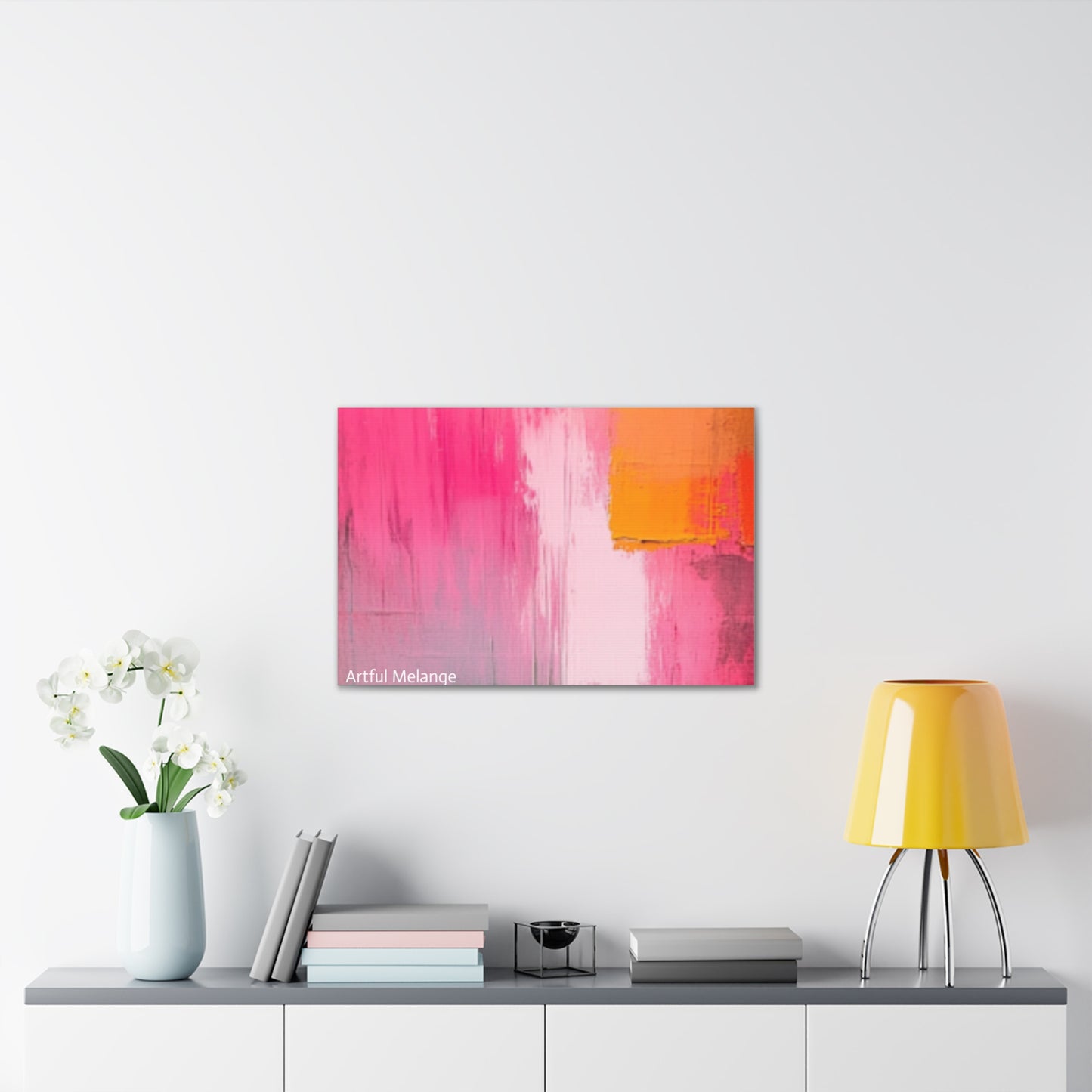 Acrylic Abstract Canvas Print - Richly Textured Artistry