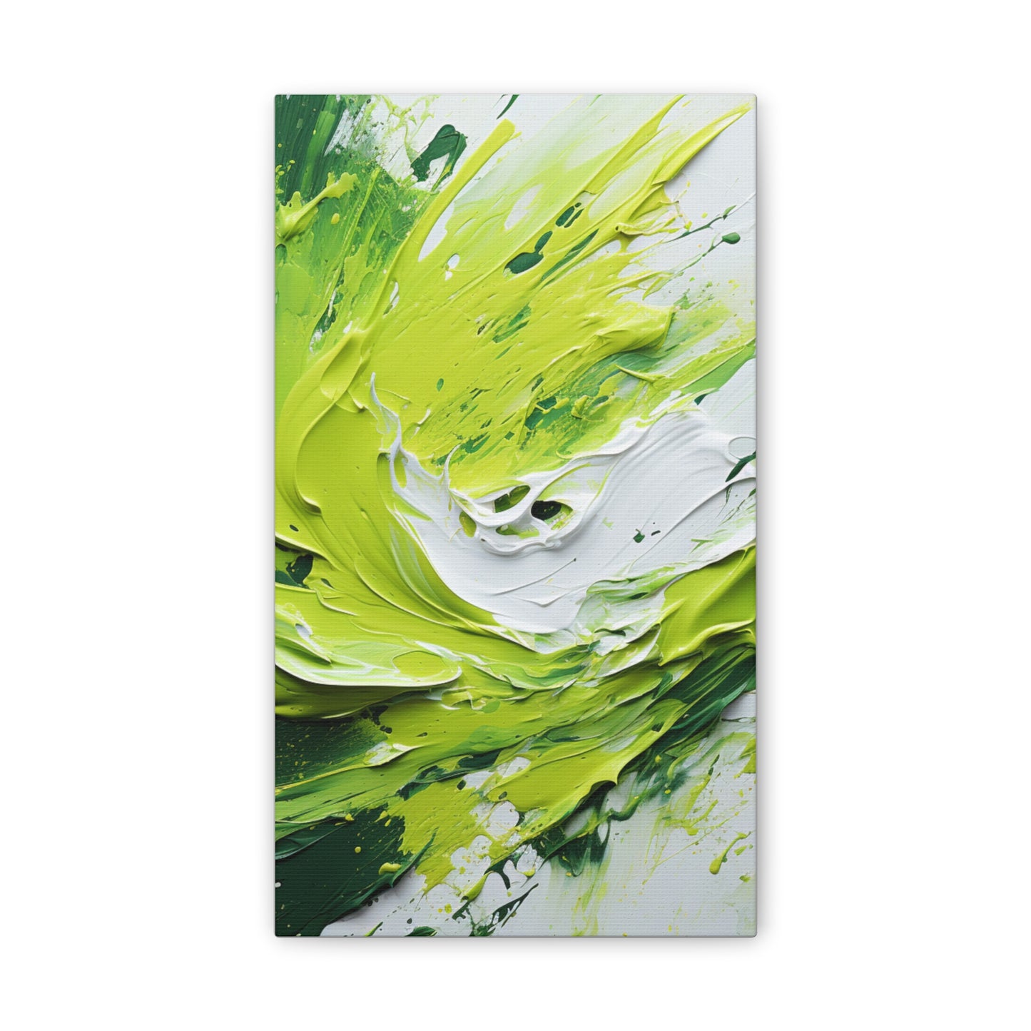 Acrylic Abstract Canvas Print - Richly Textured Artistry