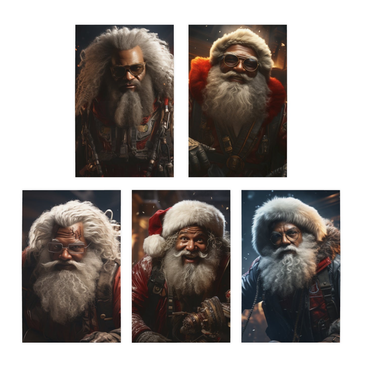 King Claus Chronicles Greeting Cards (5-Pack)