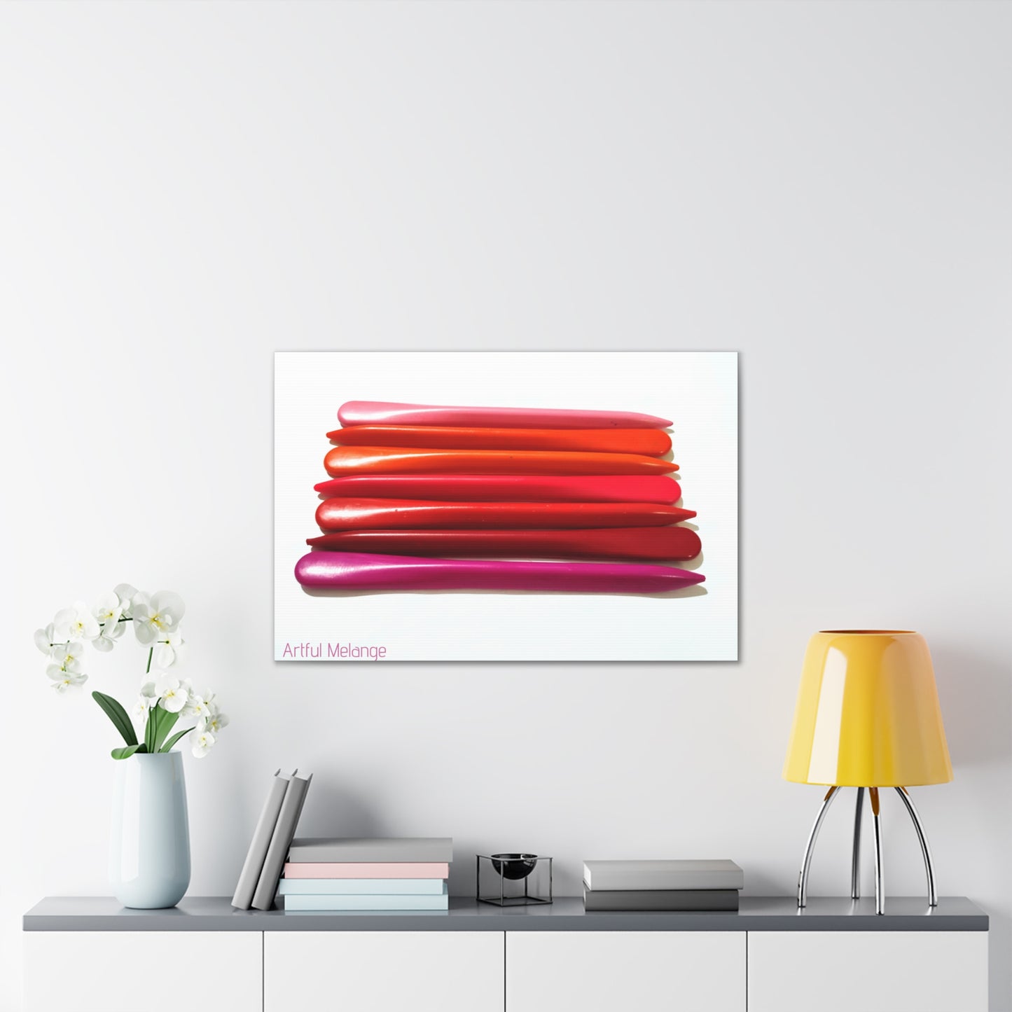 Spectrum Stacks: A Colorful Daydream in Posters and Canvas Prints