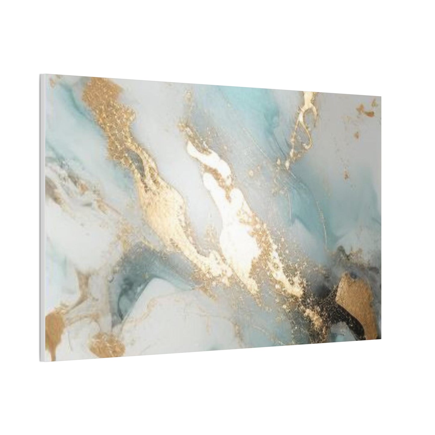 Gold Elegance: A Symphony of Sophistication Canvas Print