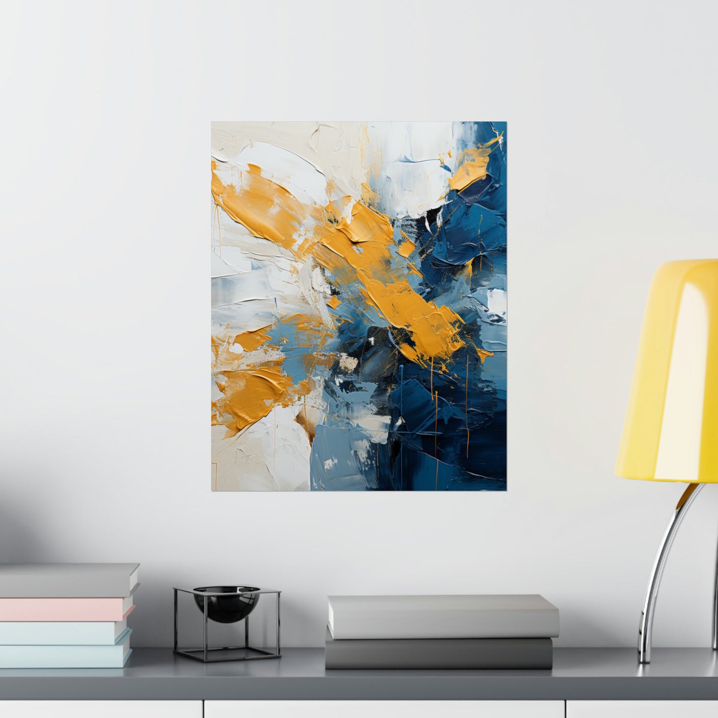 Radiant Harmony Matte Vertical Canvas Poster