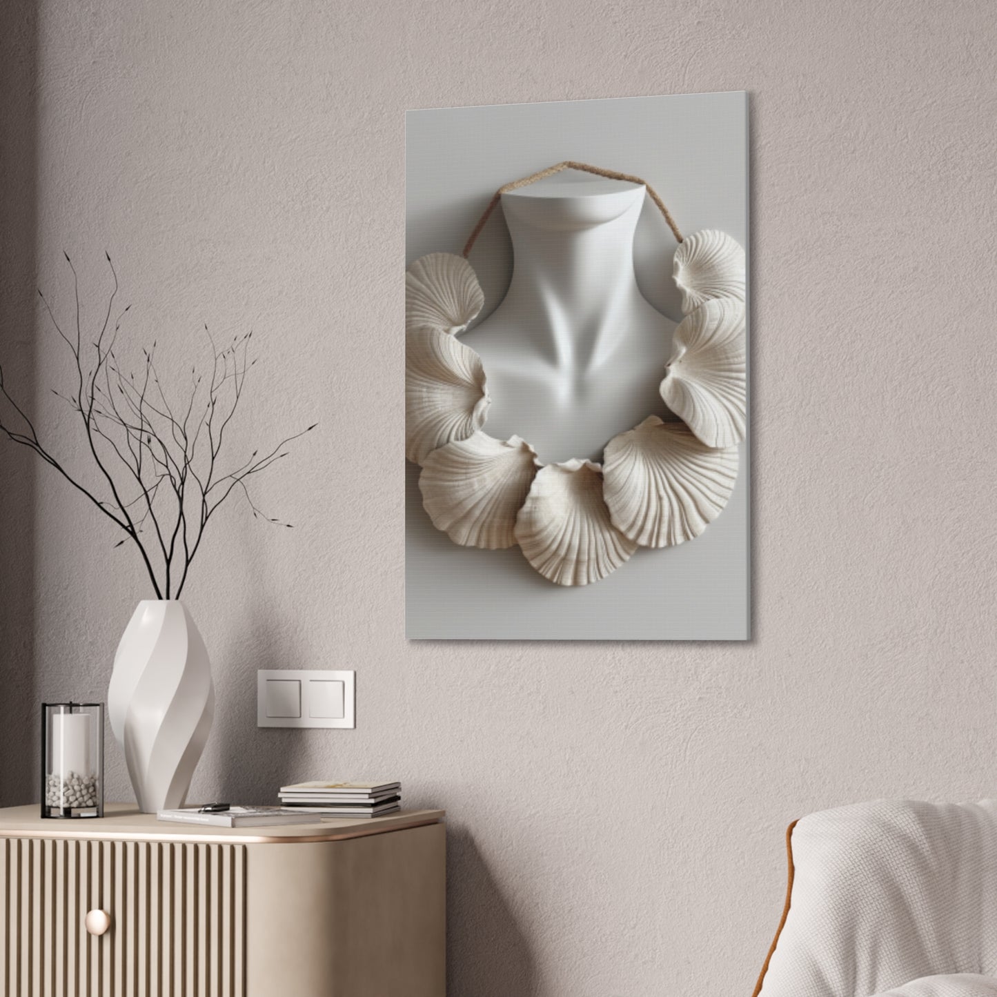 Seashell Serenity Canvas Print