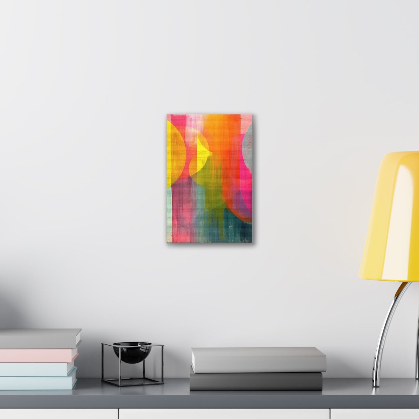 Primary Elegance: A Symphony of Sophistication Canvas Print