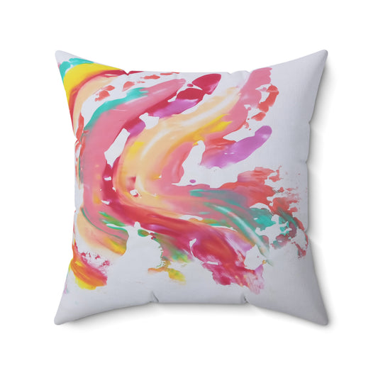 Artistic Abstractions: Abstract Acrylic Art Pillows Collection