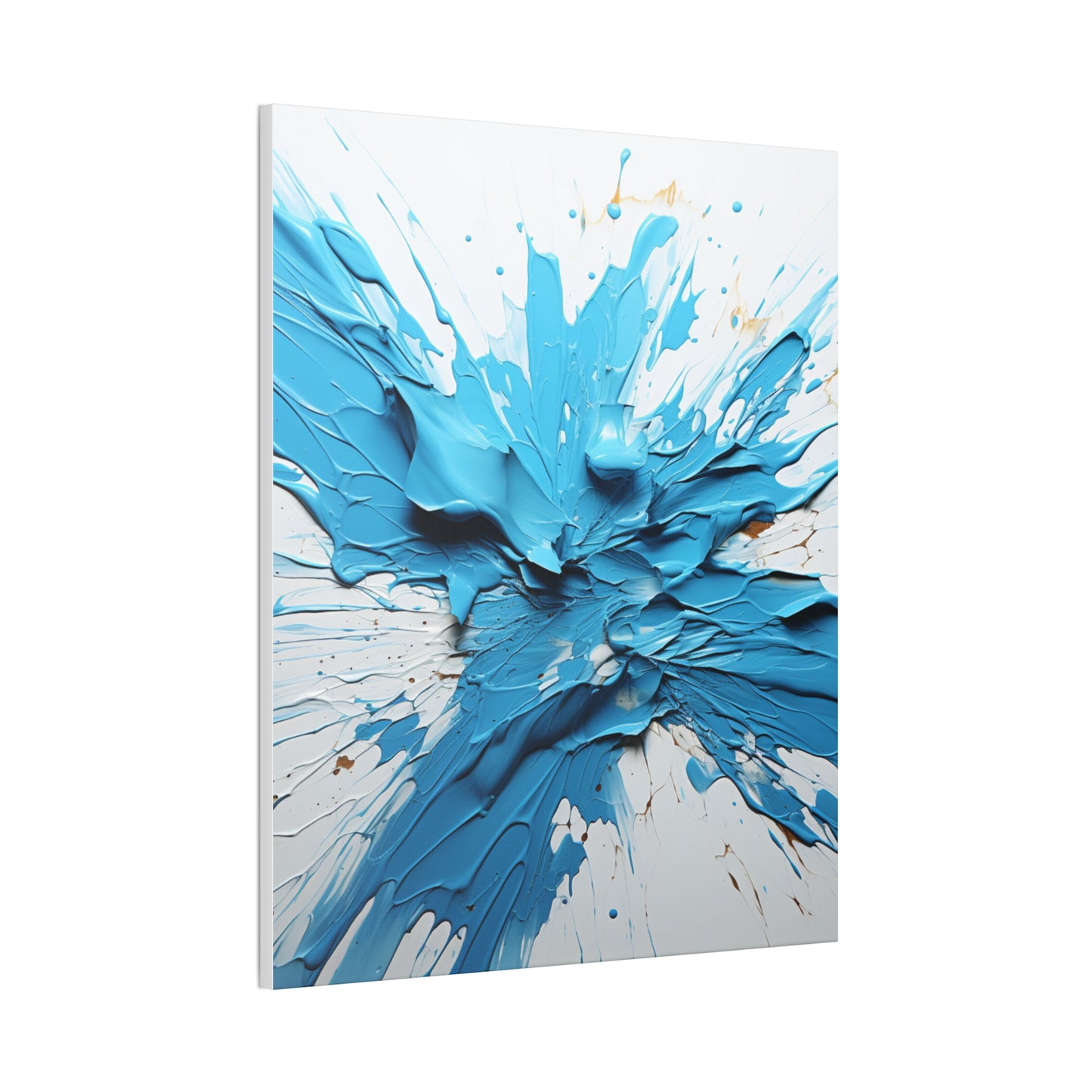 Acrylic Abstract Canvas Print - Richly Textured Artistry