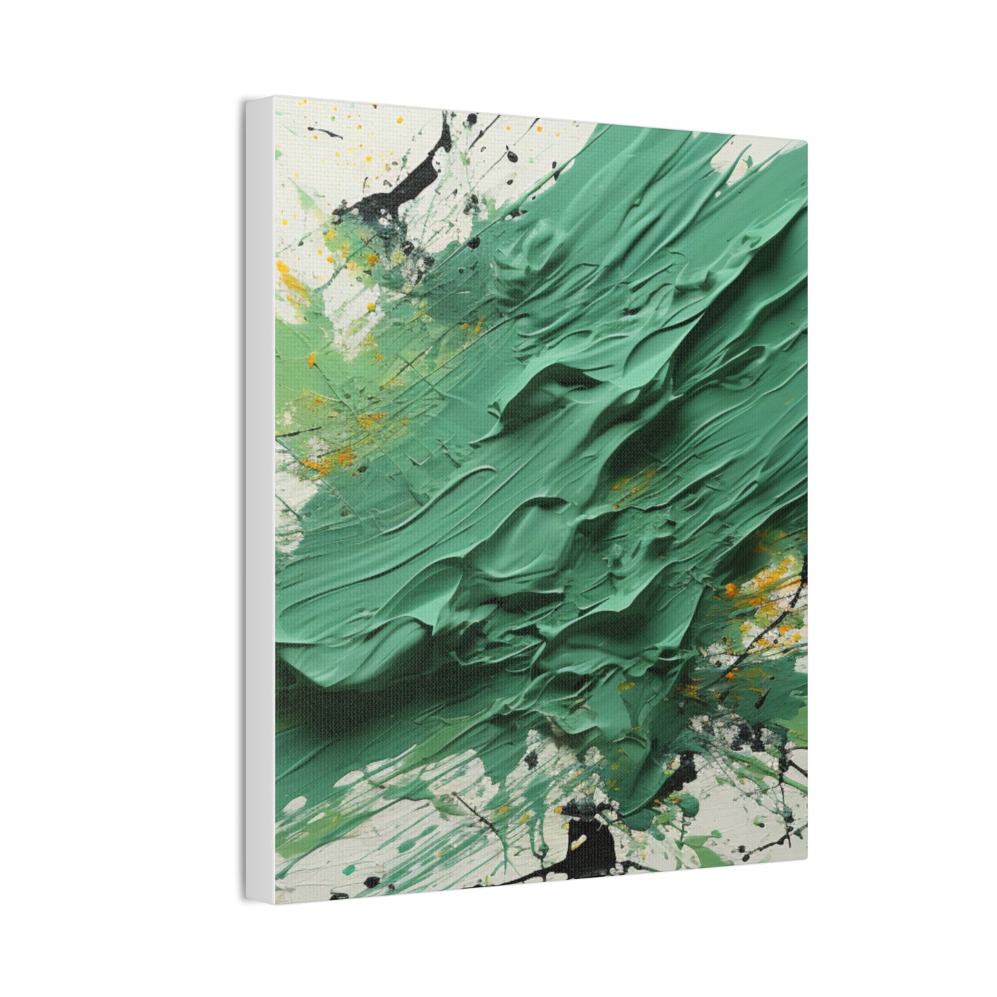 Acrylic Abstract Canvas Print - Richly Textured Artistry