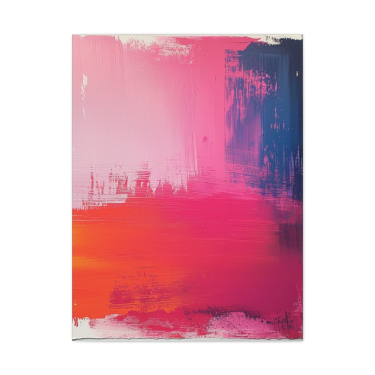 In The Pink: A Symphony of Sophistication Canvas Print