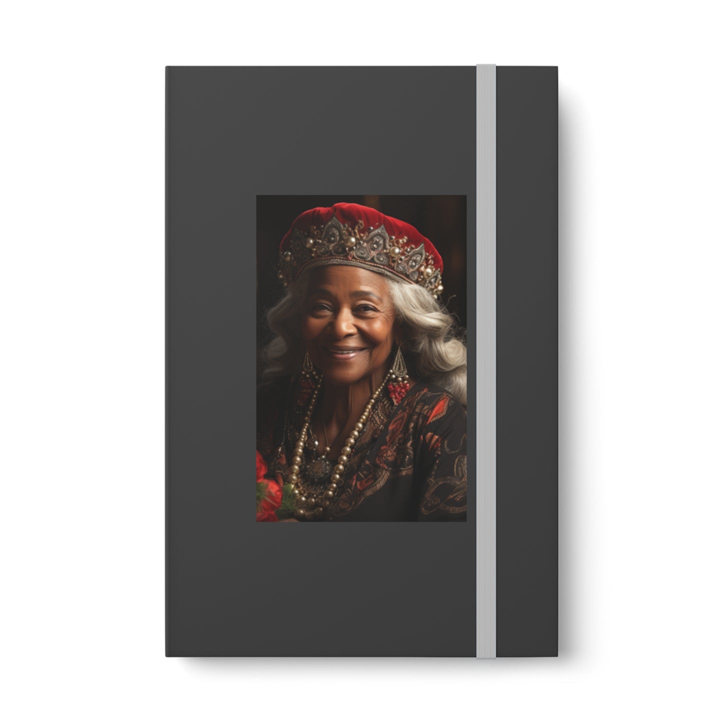 Queen Claus Cover Color Contrast Hardback Journal