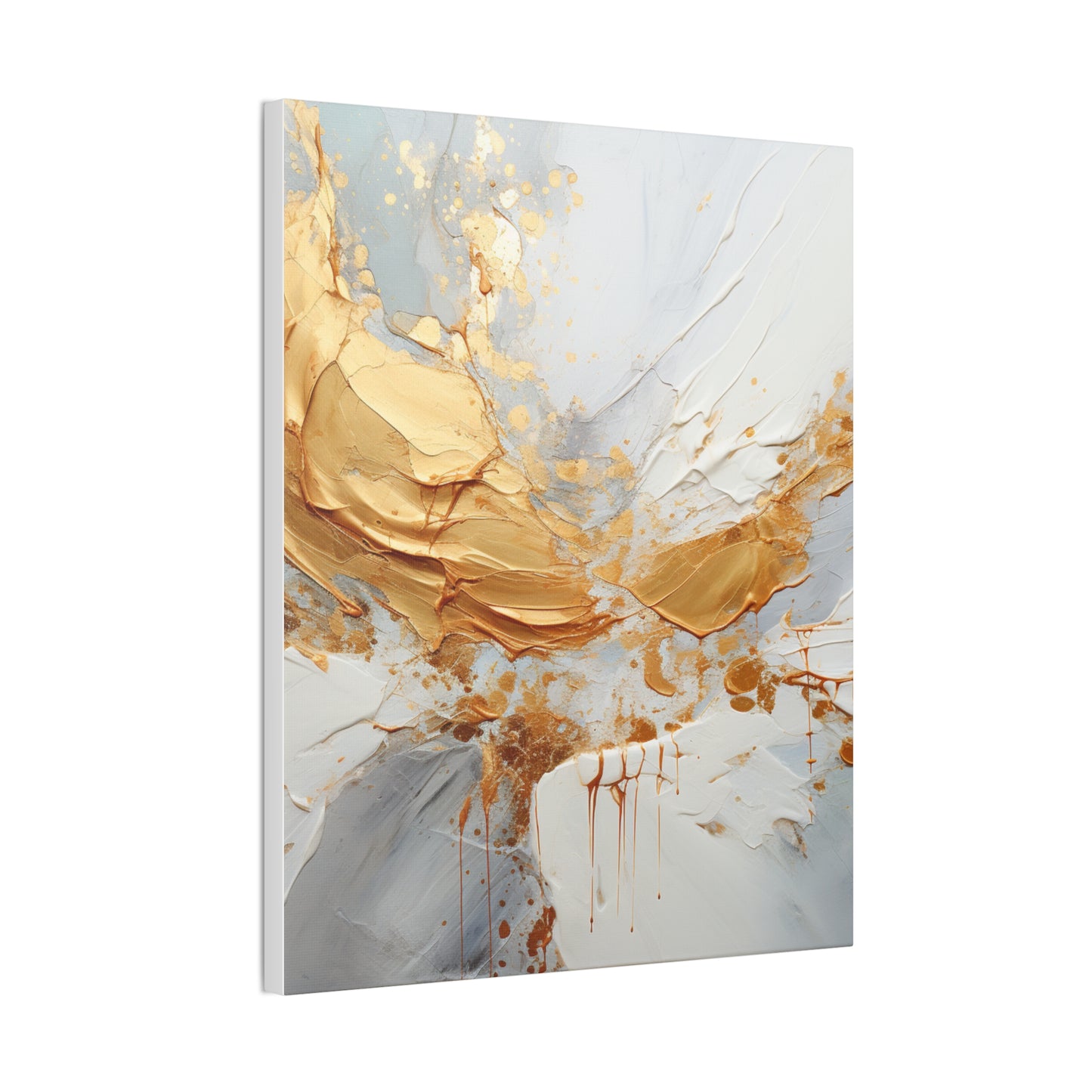 Acrylic Abstract Canvas Print - Richly Textured Artistry