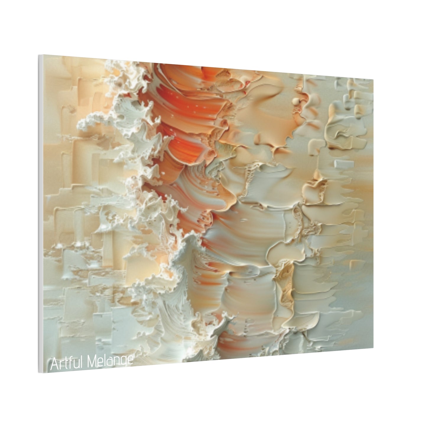 Primary Elegance: A Symphony of Sophistication Canvas Print