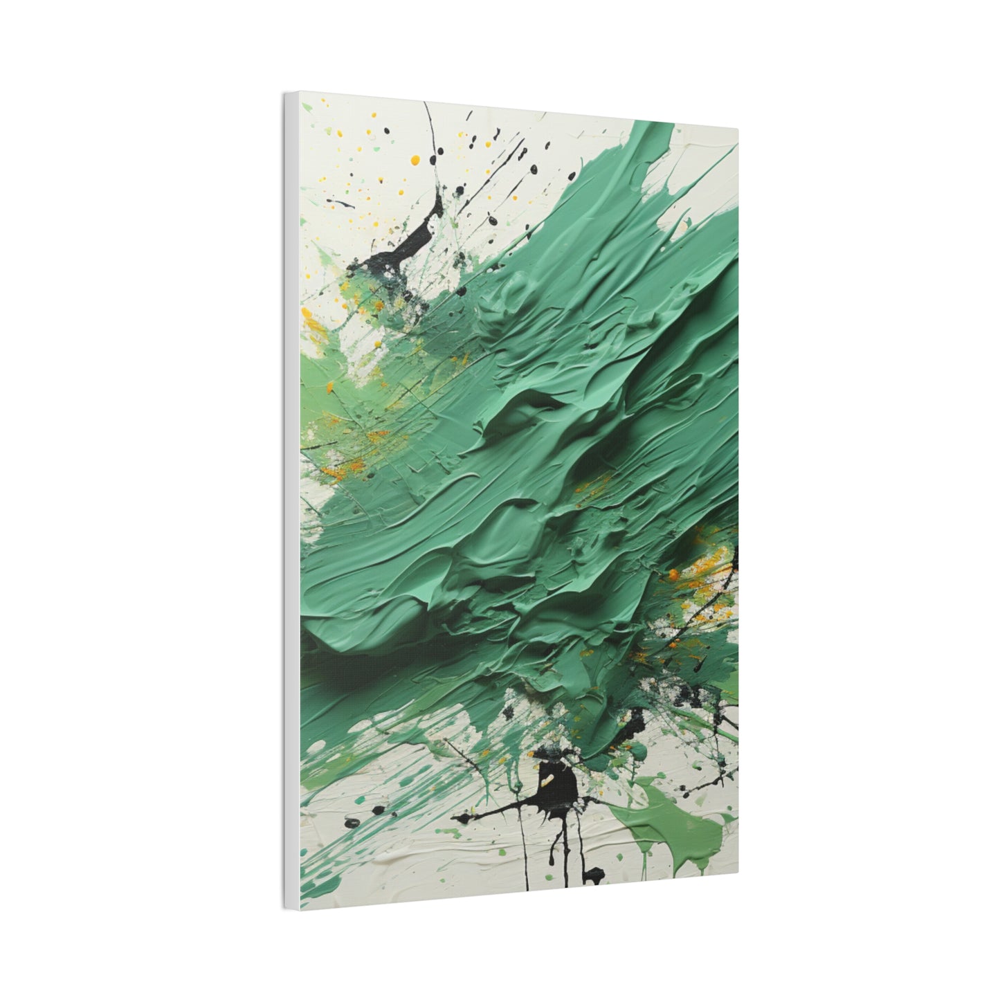 Acrylic Abstract Canvas Print - Richly Textured Artistry