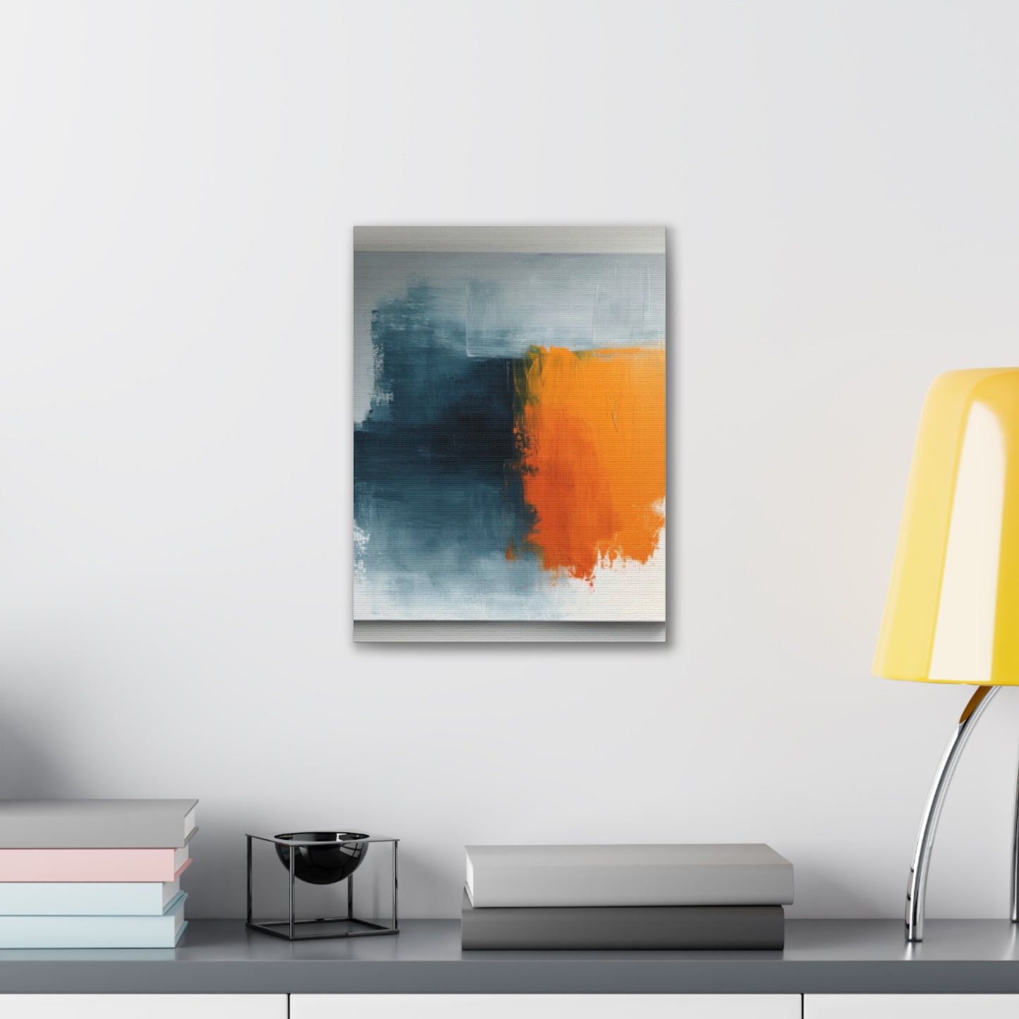 Primary Elegance: A Symphony of Sophistication Canvas Print