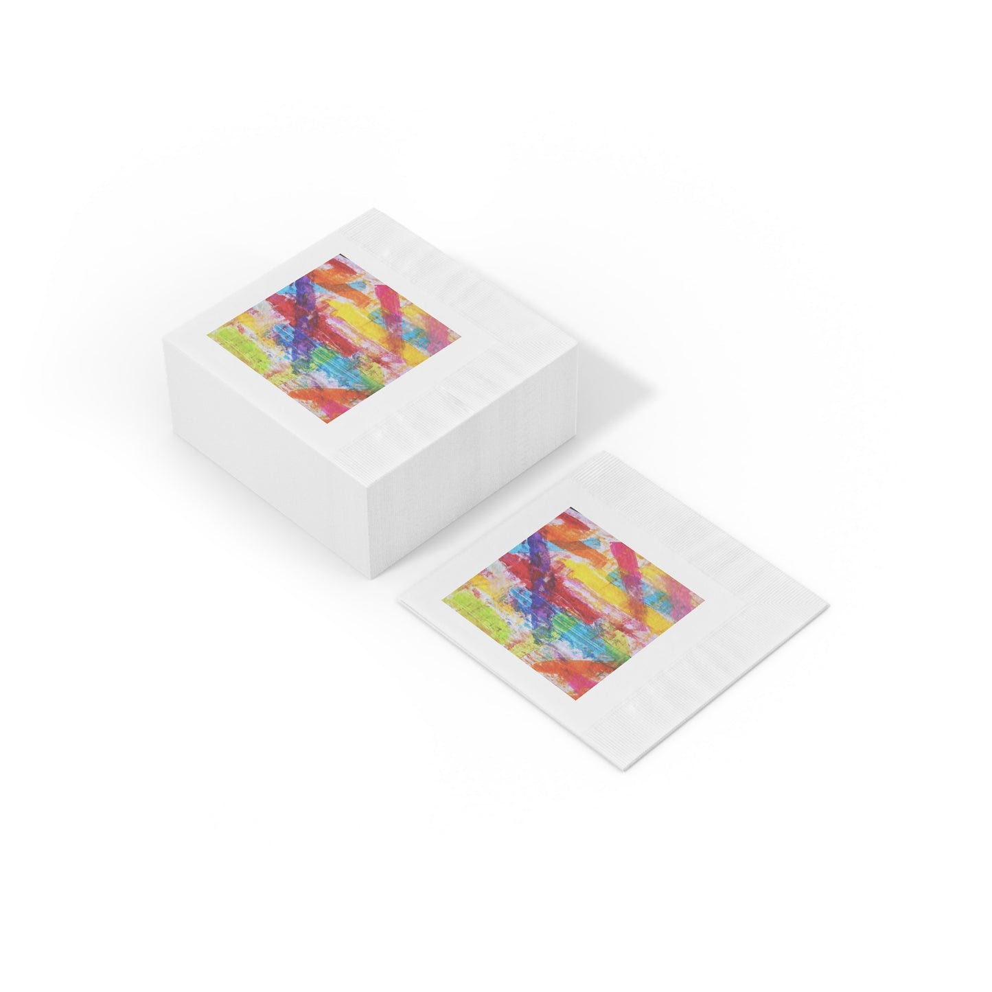 ChromaBlend™ Artistry Abstract Art Napkins”