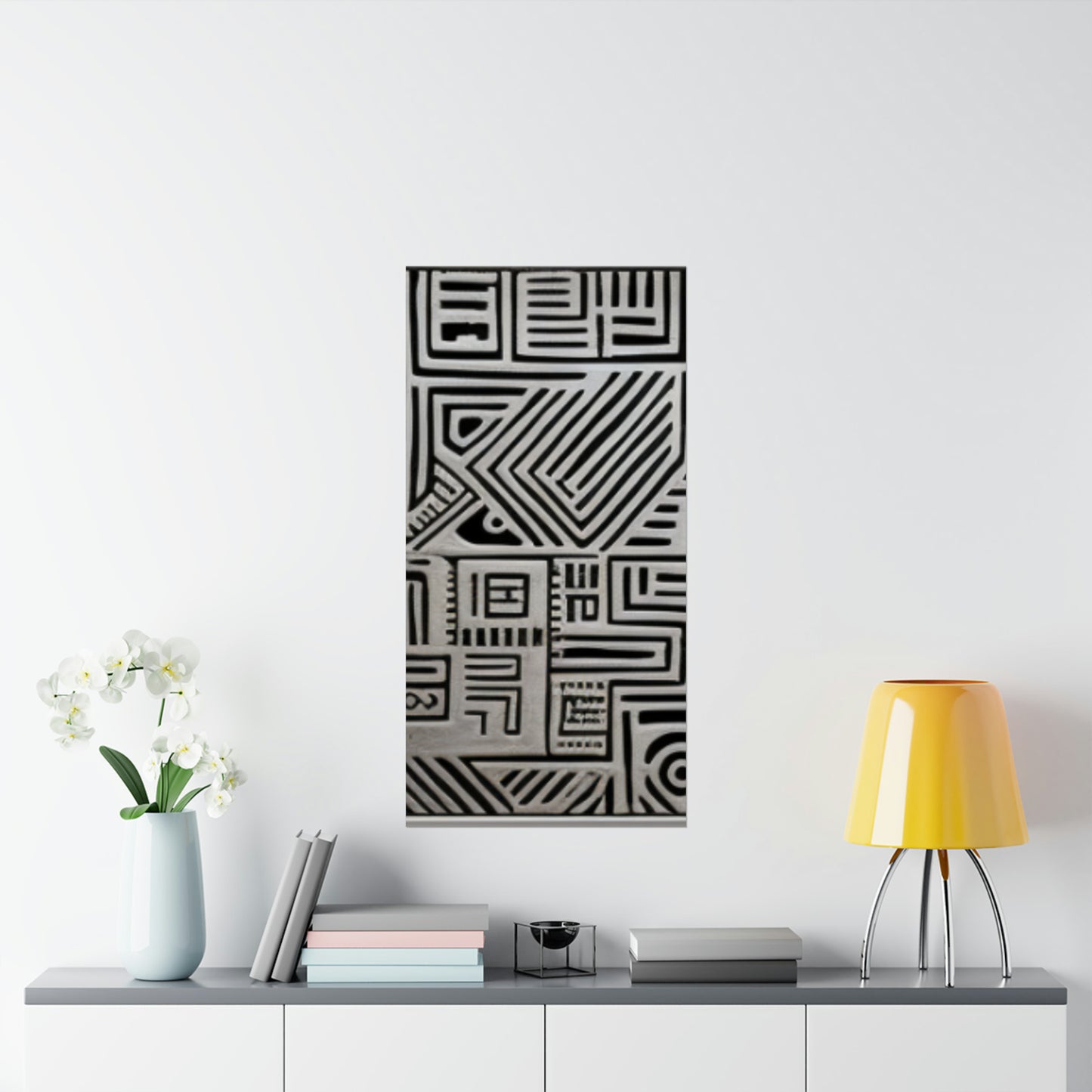 African Essence Matte Vertical Canvas Poster