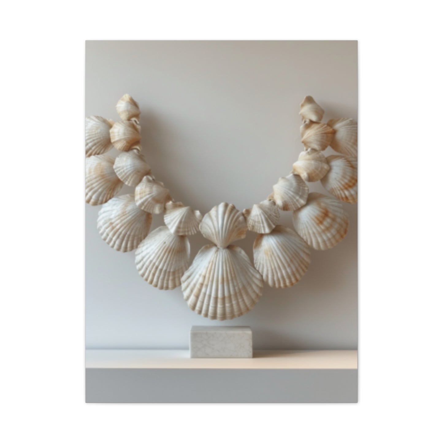 Seashell Serenity Canvas Print