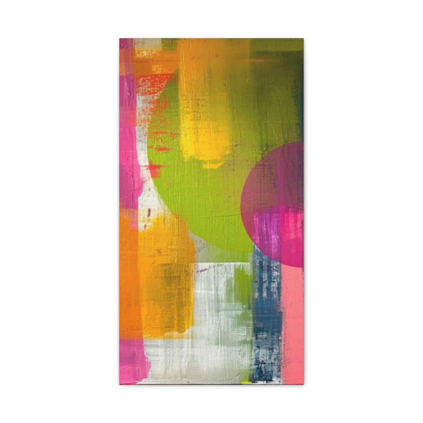 Primary Elegance: A Symphony of Sophistication Canvas Print