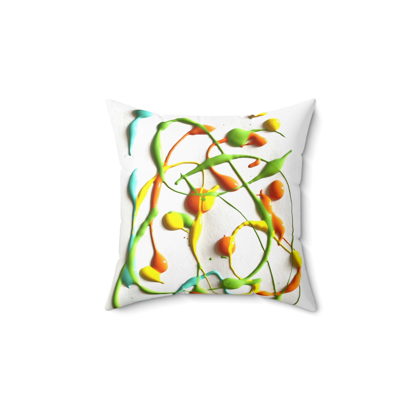 Artistic Abstractions: Abstract Acrylic Art Pillows Collection