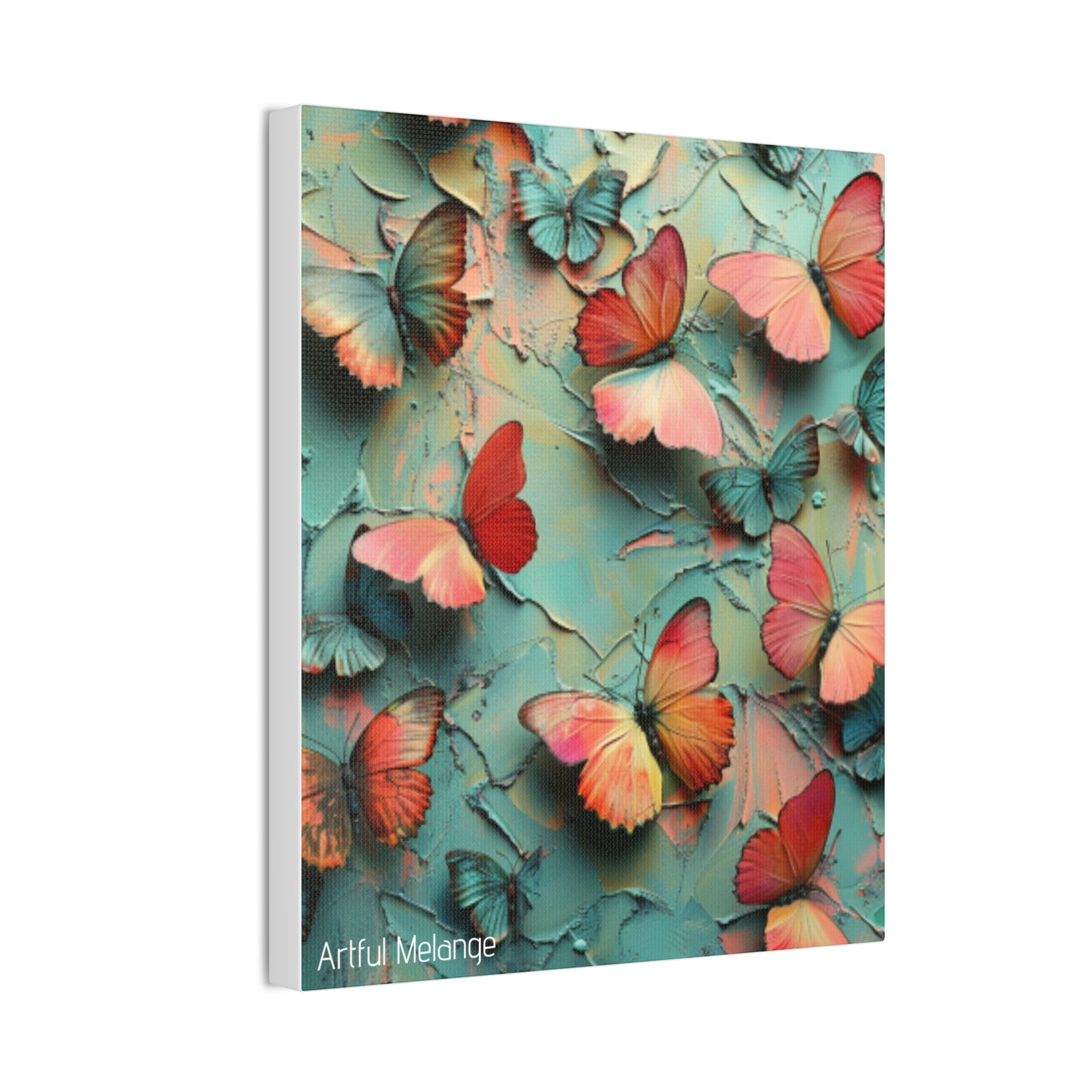 Fluttering Dreams: Butterfly Canvas Print Collection