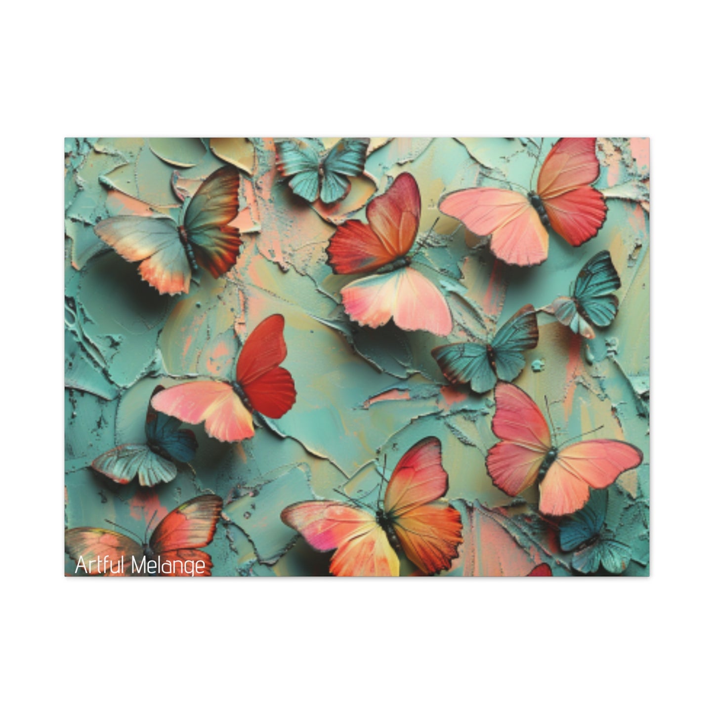 Fluttering Dreams: Butterfly Canvas Print Collection