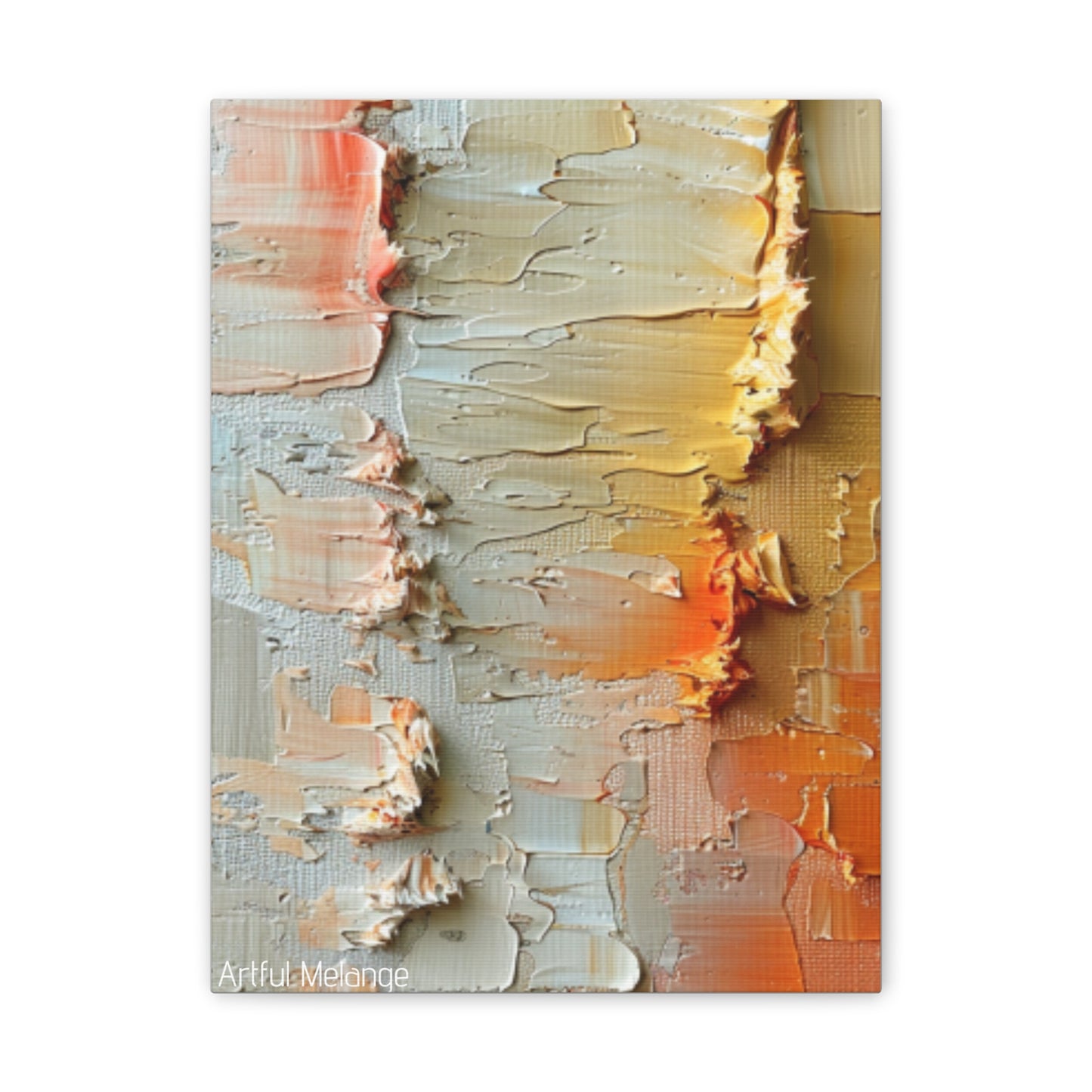 Primary Elegance: A Symphony of Sophistication Canvas Print