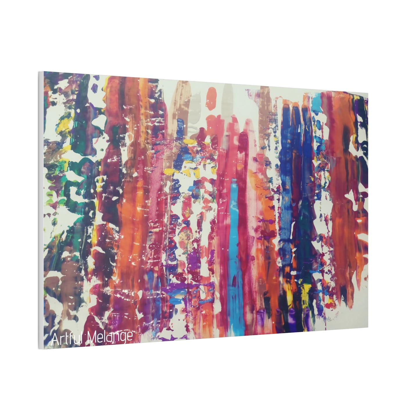 Primary Elegance: A Symphony of Sophistication Canvas Print