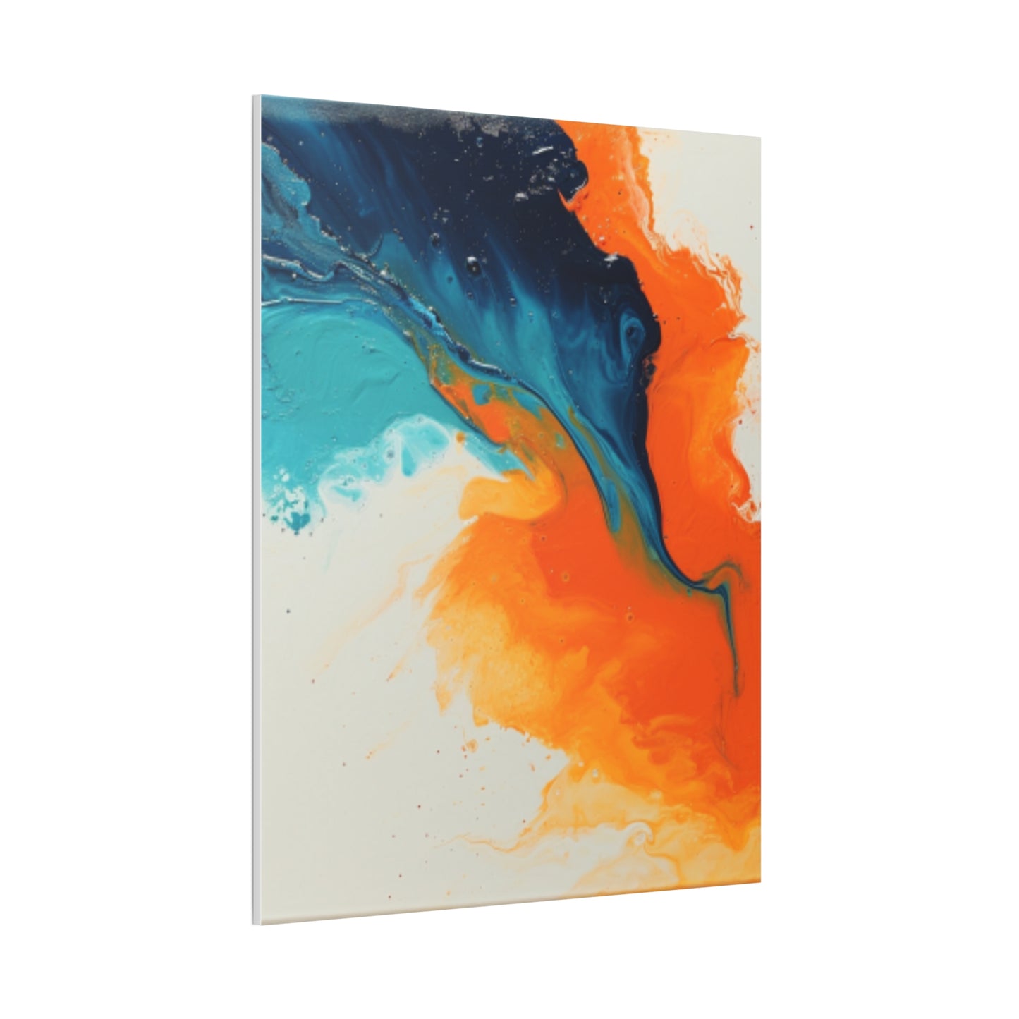 Primary Elegance: A Symphony of Sophistication Canvas Print