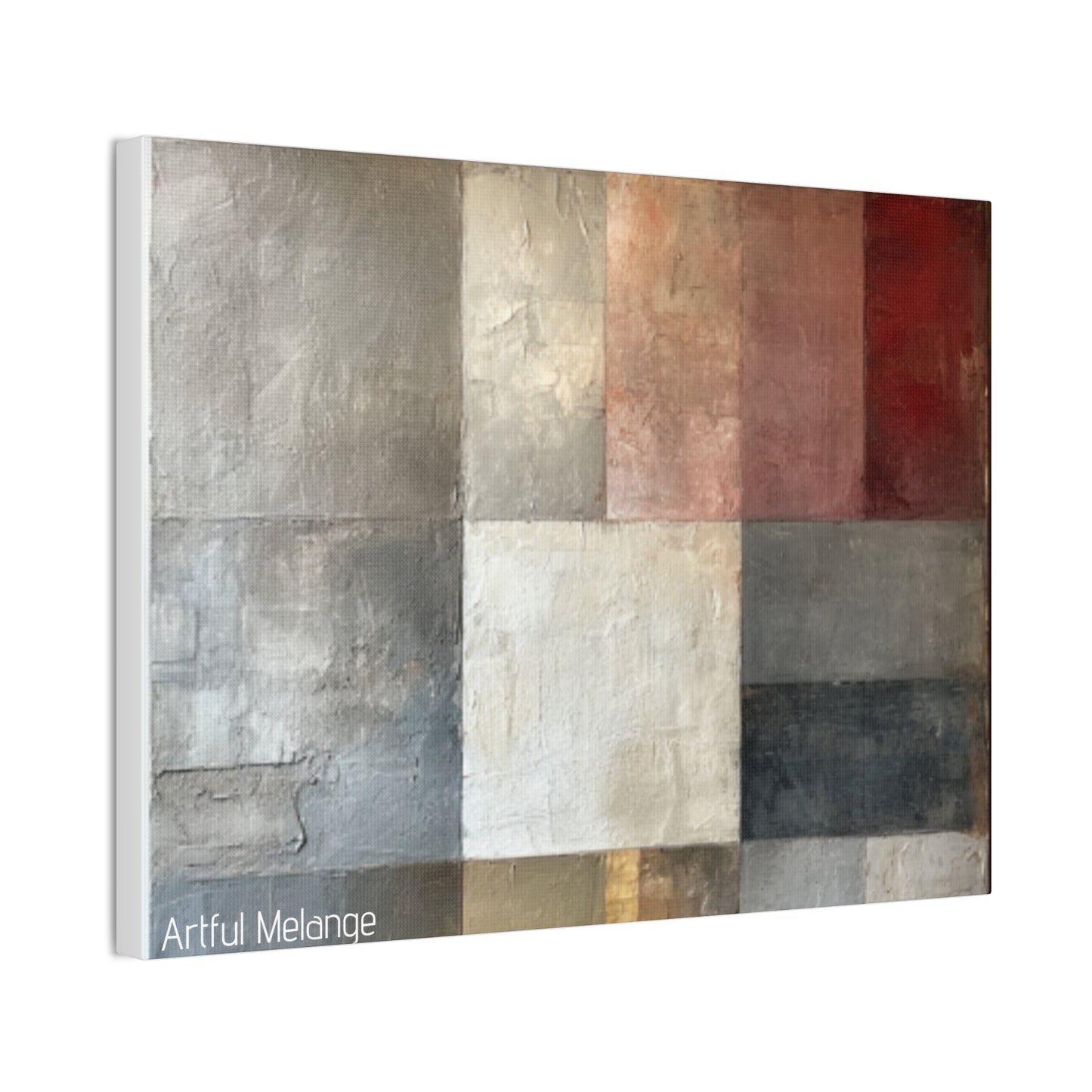 Primary Elegance: A Symphony of Sophistication Canvas Print