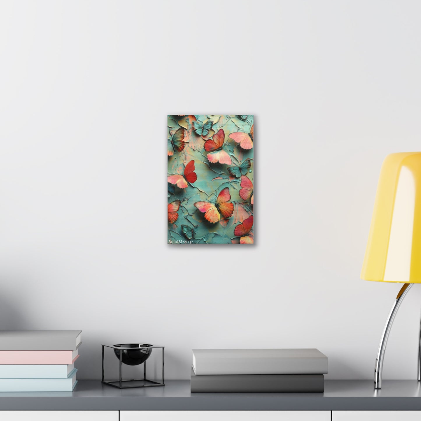 Fluttering Dreams: Butterfly Canvas Print Collection