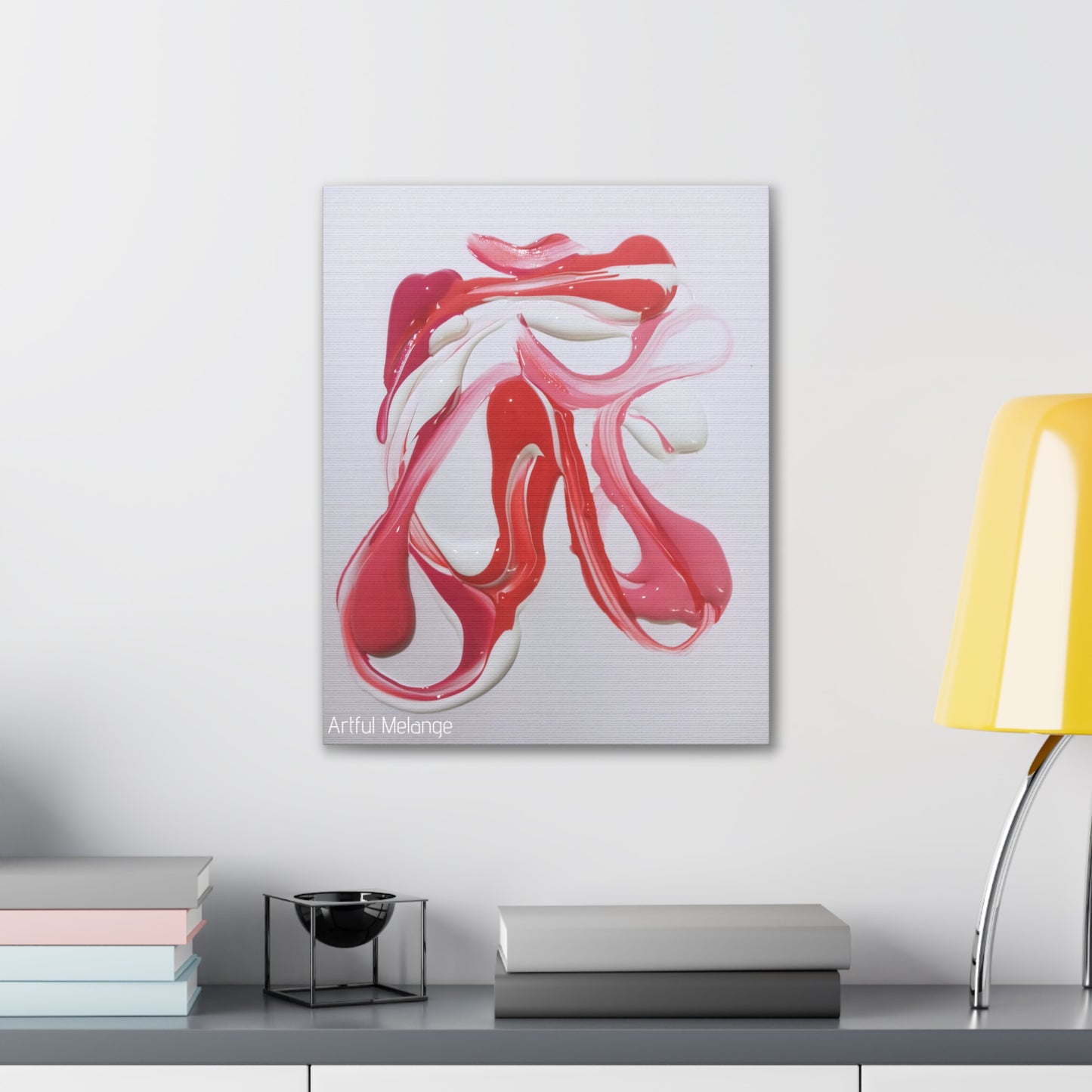 Primary Elegance: A Symphony of Sophistication Canvas Print