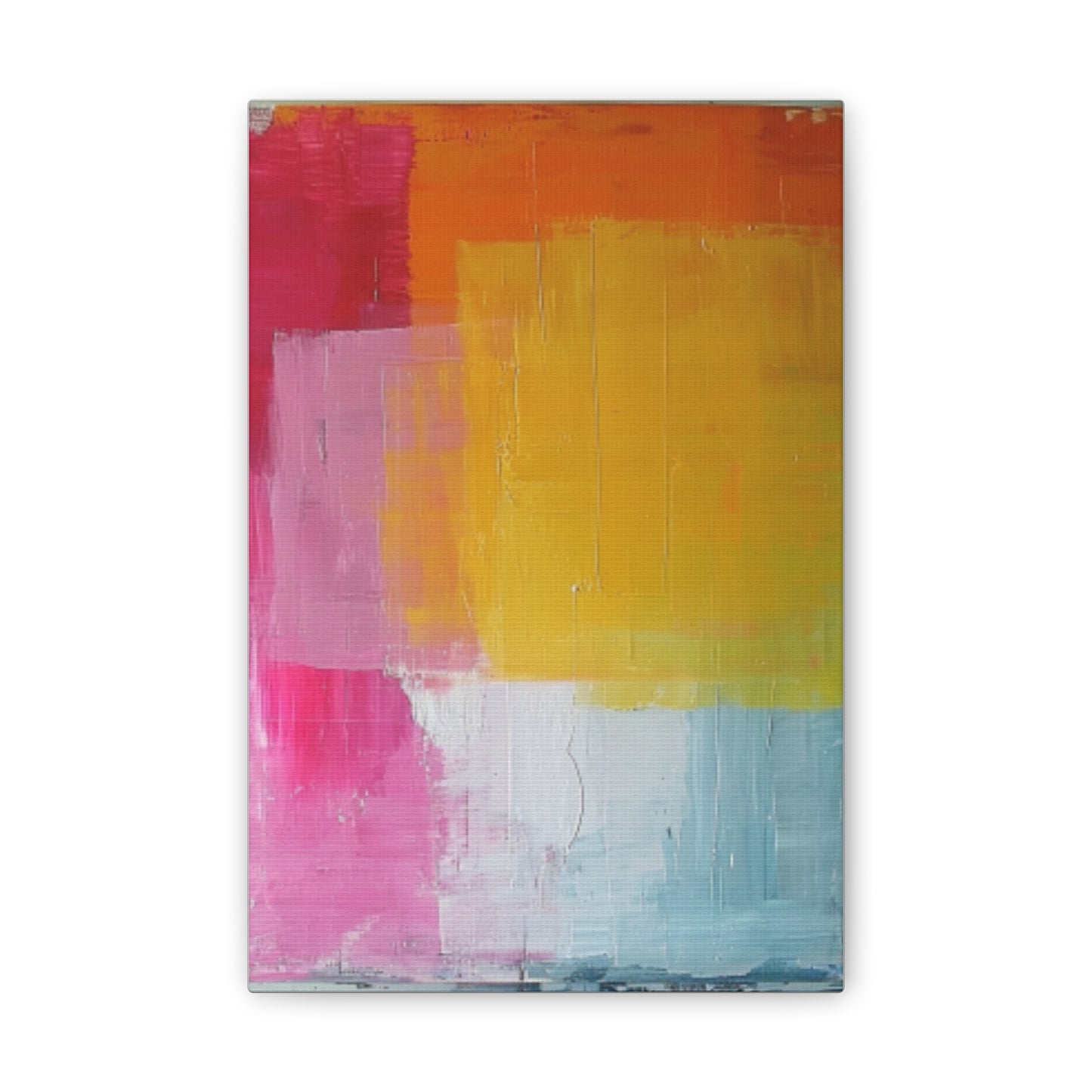 Primary Elegance: A Symphony of Sophistication Canvas Print