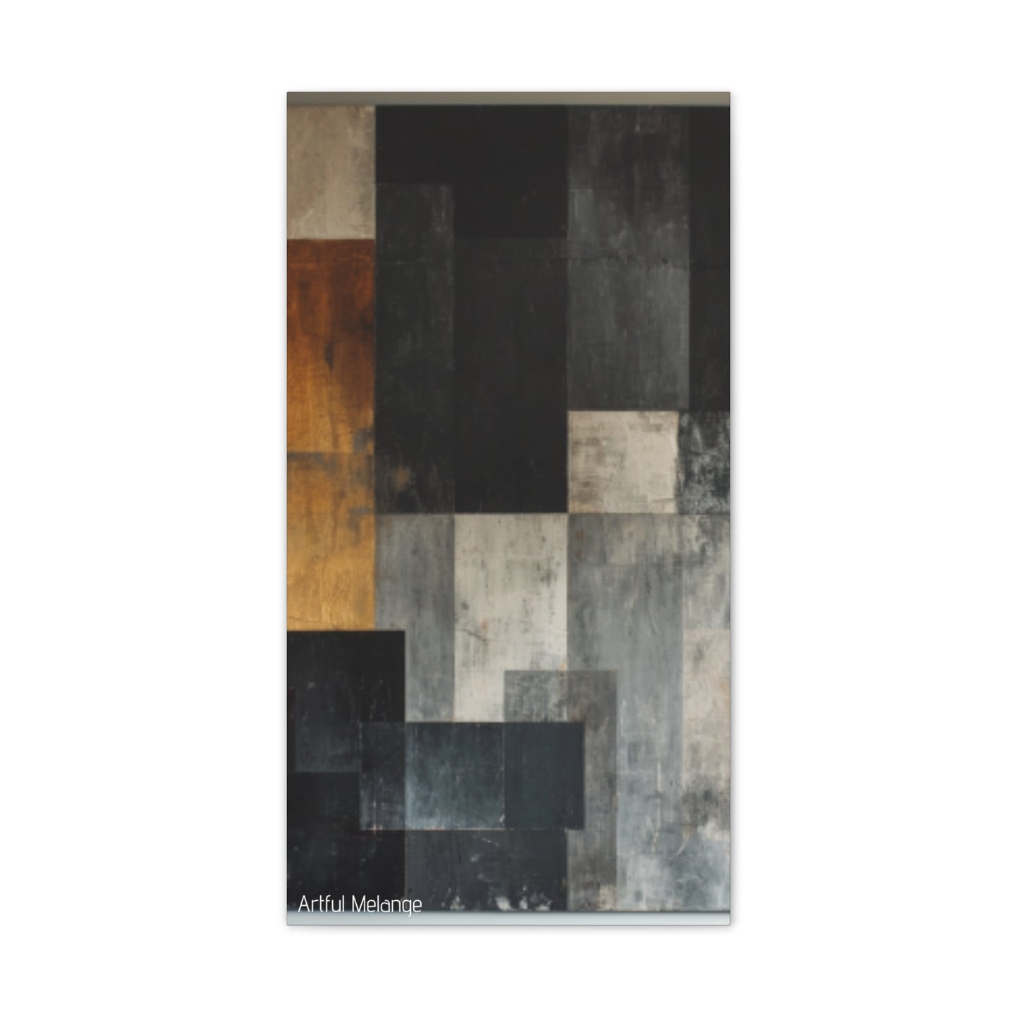 Primary Elegance: A Symphony of Sophistication Canvas Print