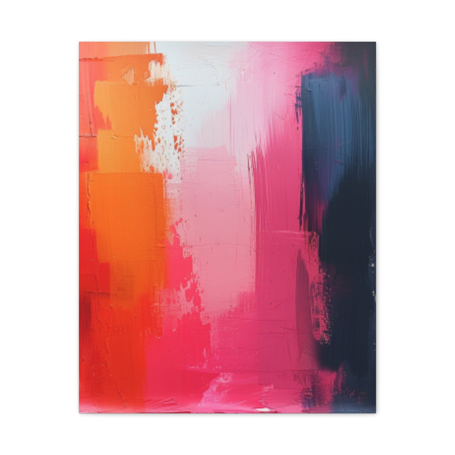 In The Pink: A Symphony of Sophistication Canvas Print