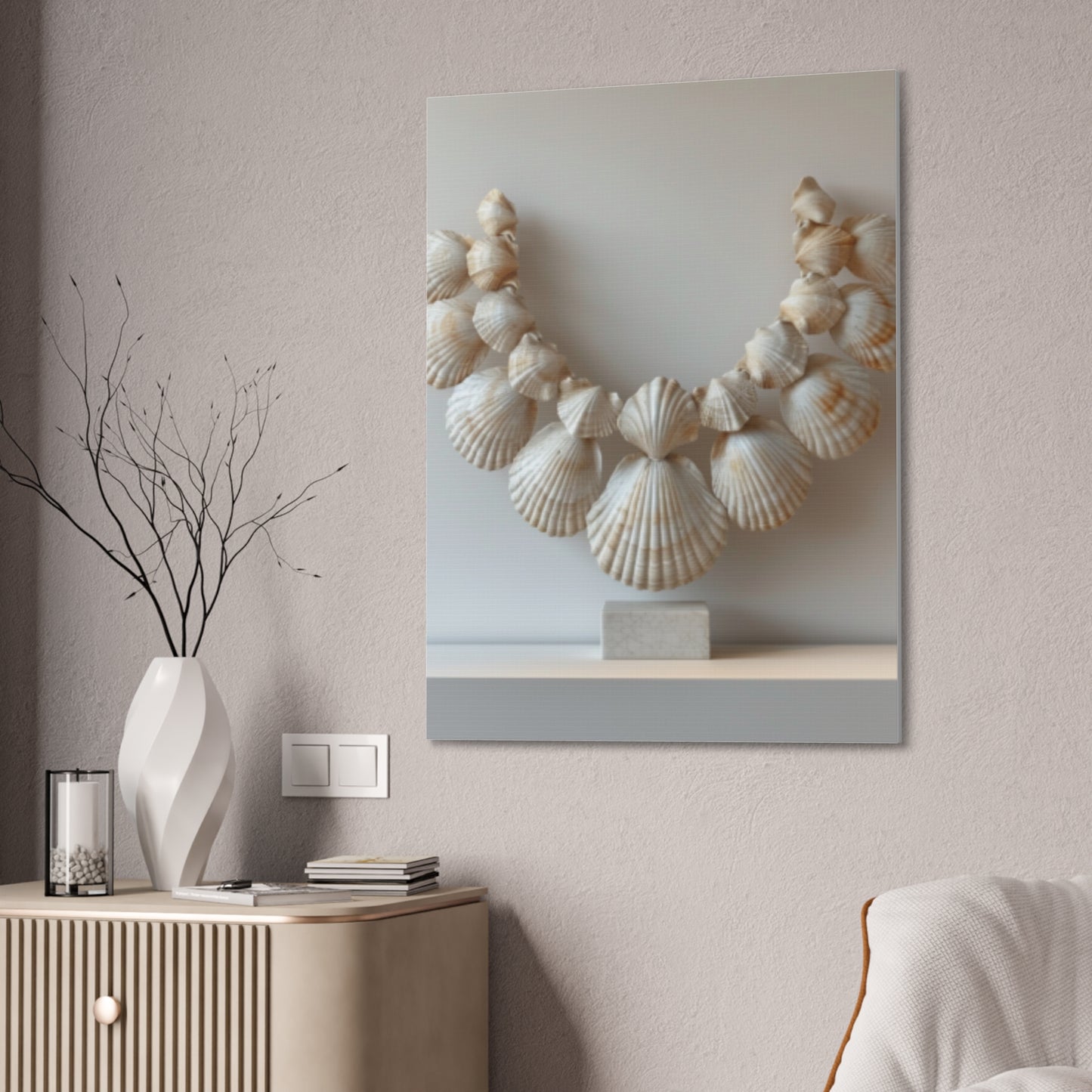 Seashell Serenity Canvas Print