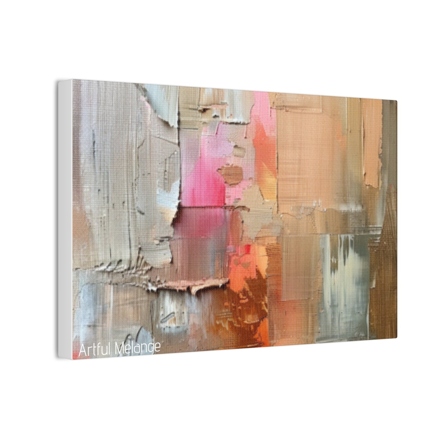 Primary Elegance: A Symphony of Sophistication Canvas Print